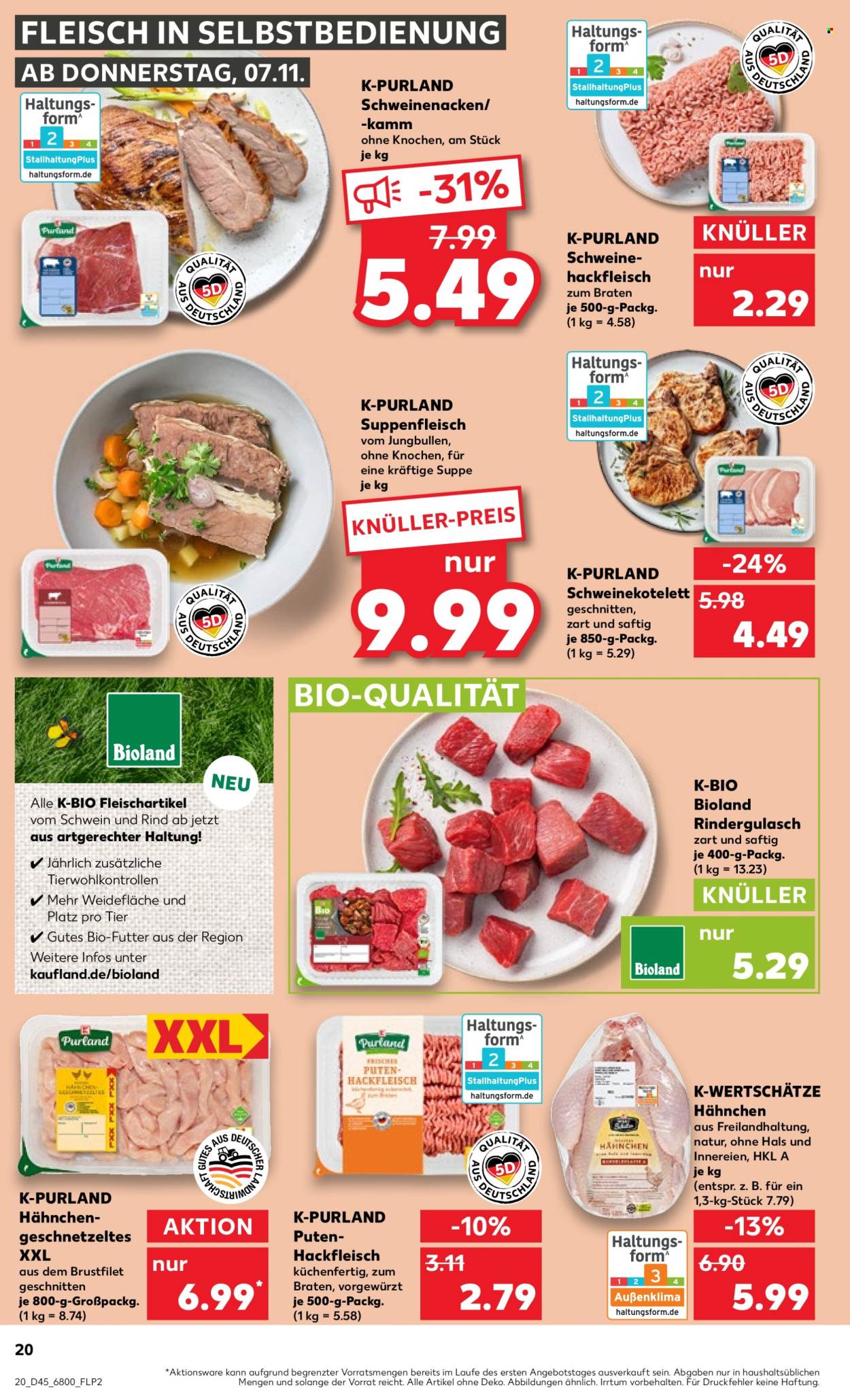 Kaufland Prospekte  - 7.11.2024 - 13.11.2024. Seite 20