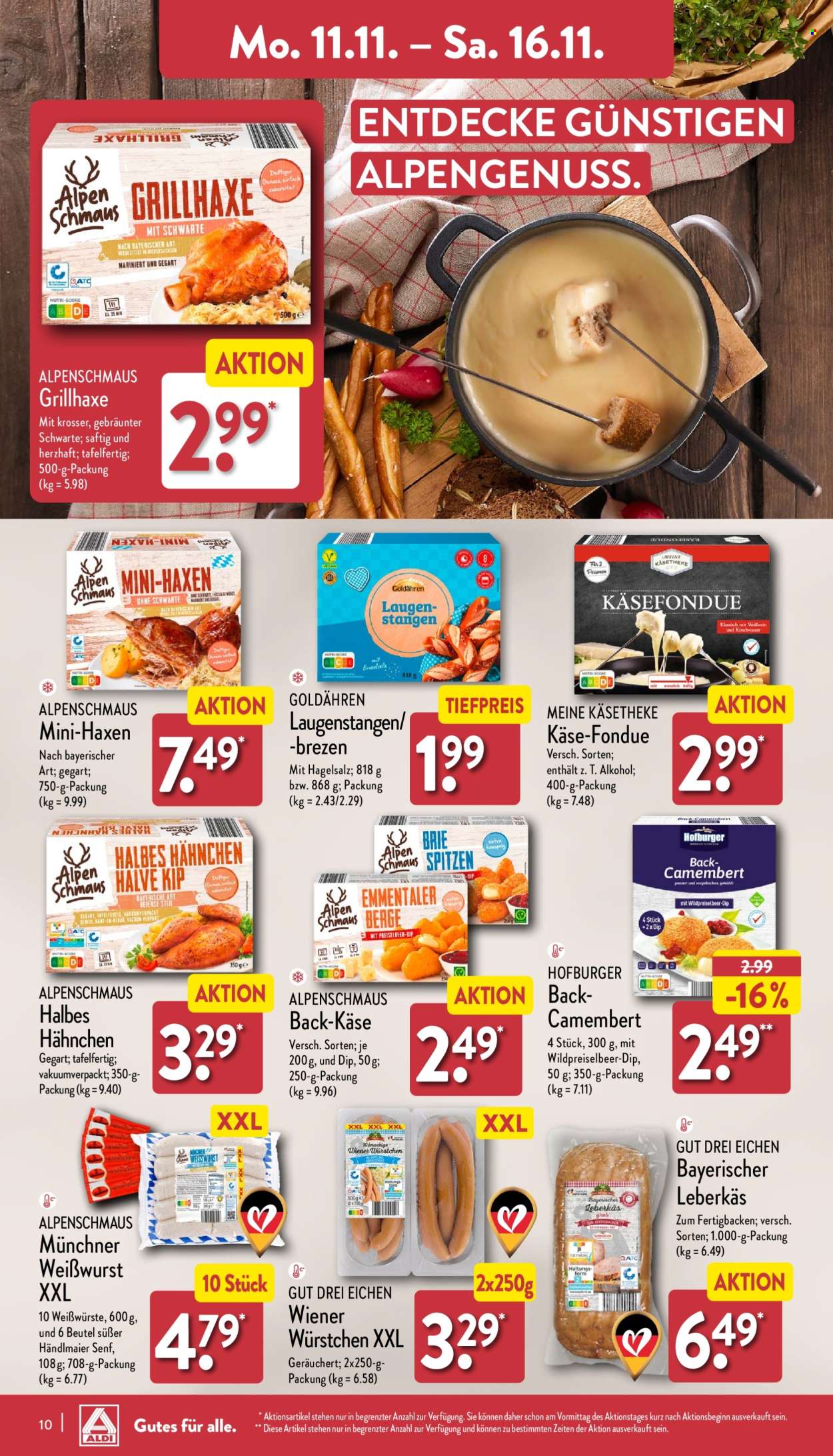 ALDI Nord Prospekte  - 11.11.2024 - 16.11.2024. Seite 10