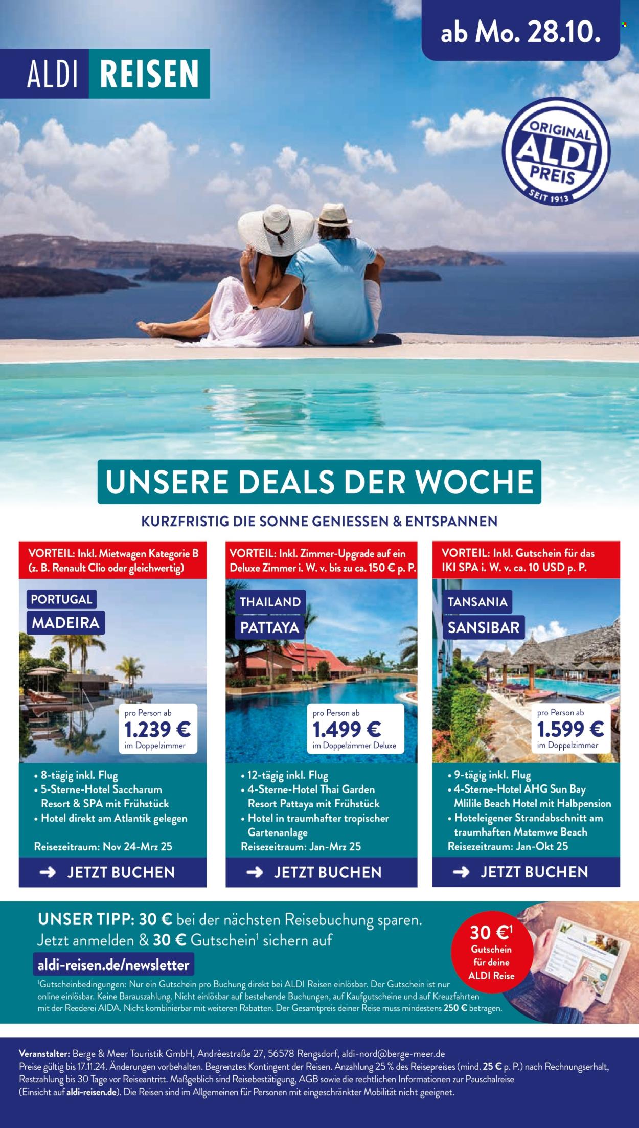 ALDI Nord Prospekte  - 11.11.2024 - 16.11.2024. Seite 44