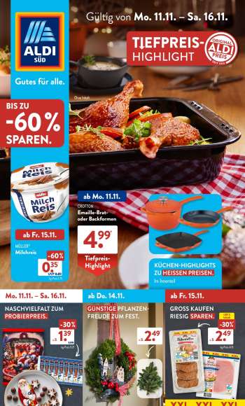 Prospekte ALDI SÜD - 11.11.2024 - 16.11.2024.
