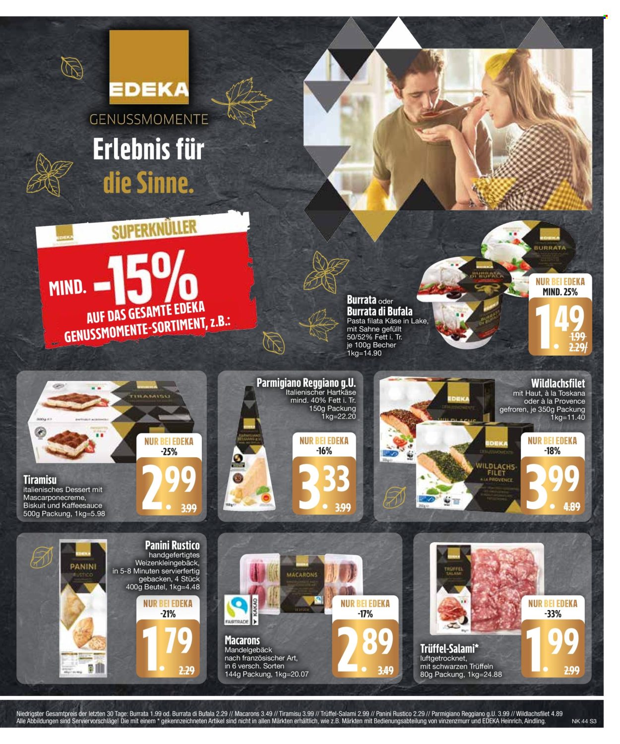 Edeka Prospekte  - 4.11.2024 - 9.11.2024. Seite 3