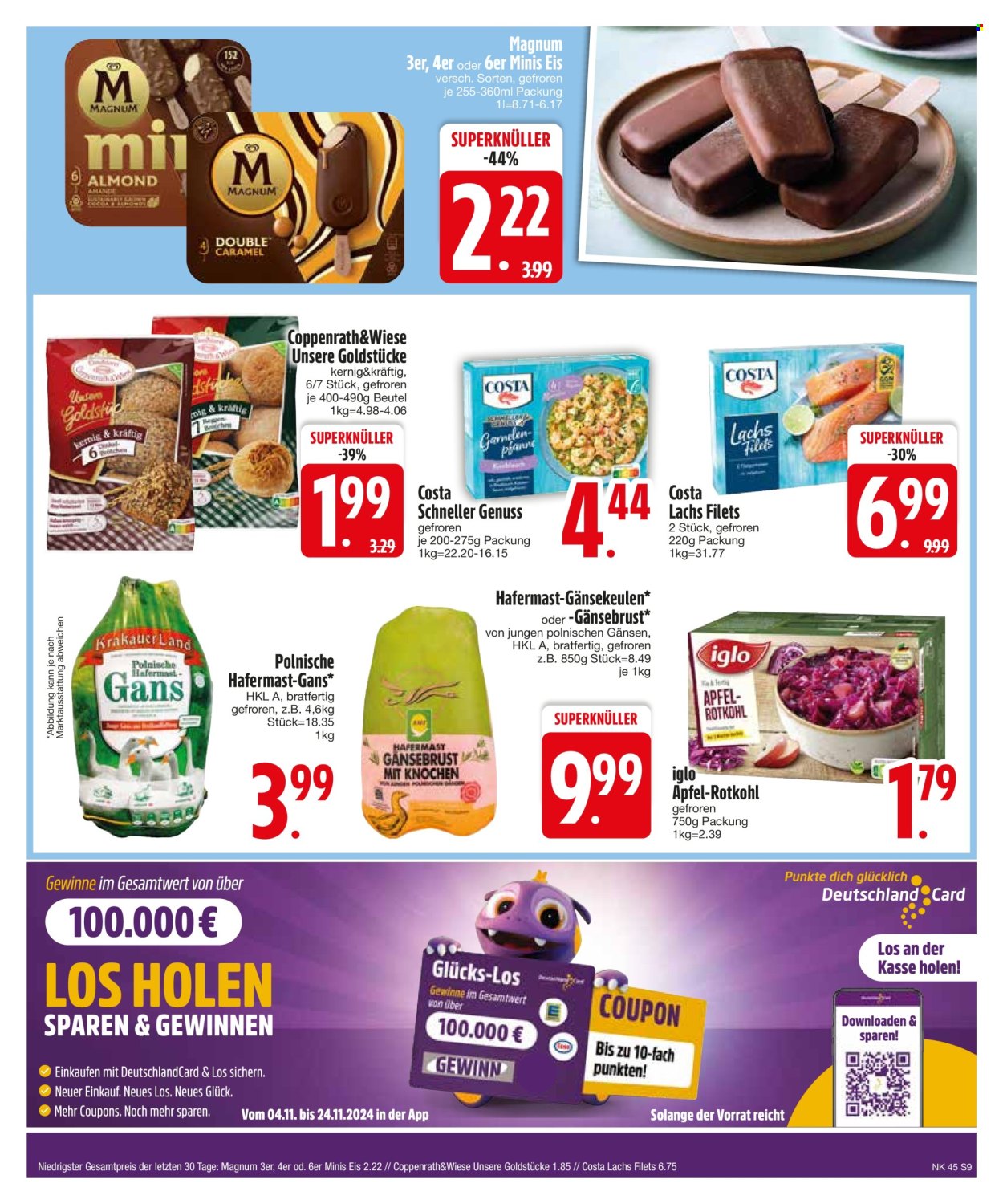 Edeka Prospekte  - 4.11.2024 - 9.11.2024. Seite 9
