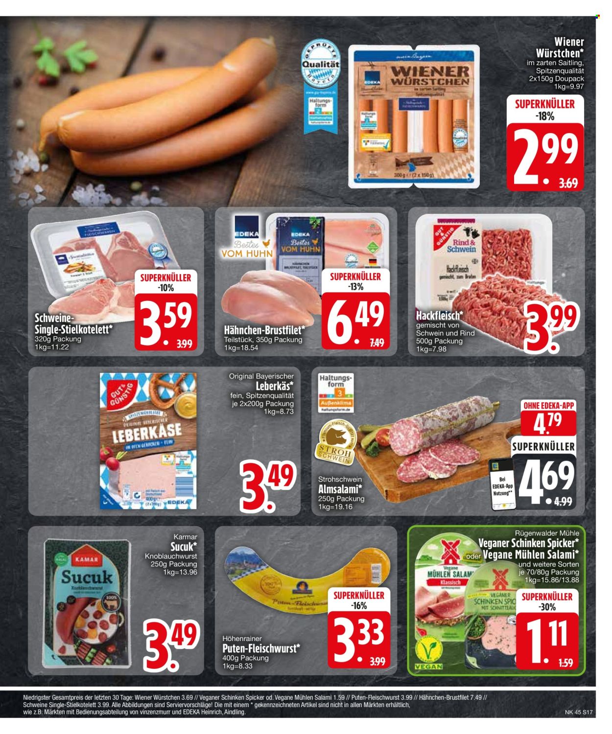 Edeka Prospekte  - 4.11.2024 - 9.11.2024. Seite 17