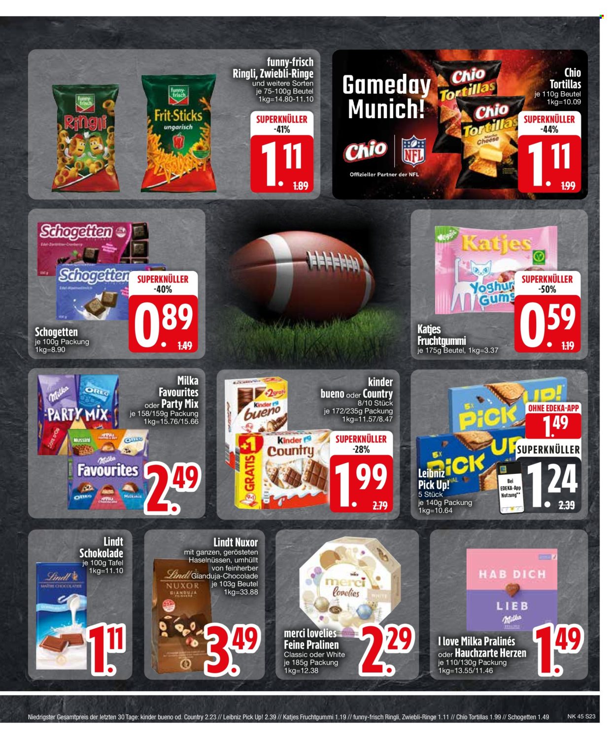Edeka Prospekte  - 4.11.2024 - 9.11.2024. Seite 23