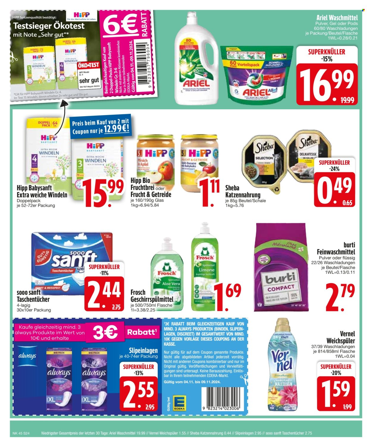 Edeka Prospekte  - 4.11.2024 - 9.11.2024. Seite 24