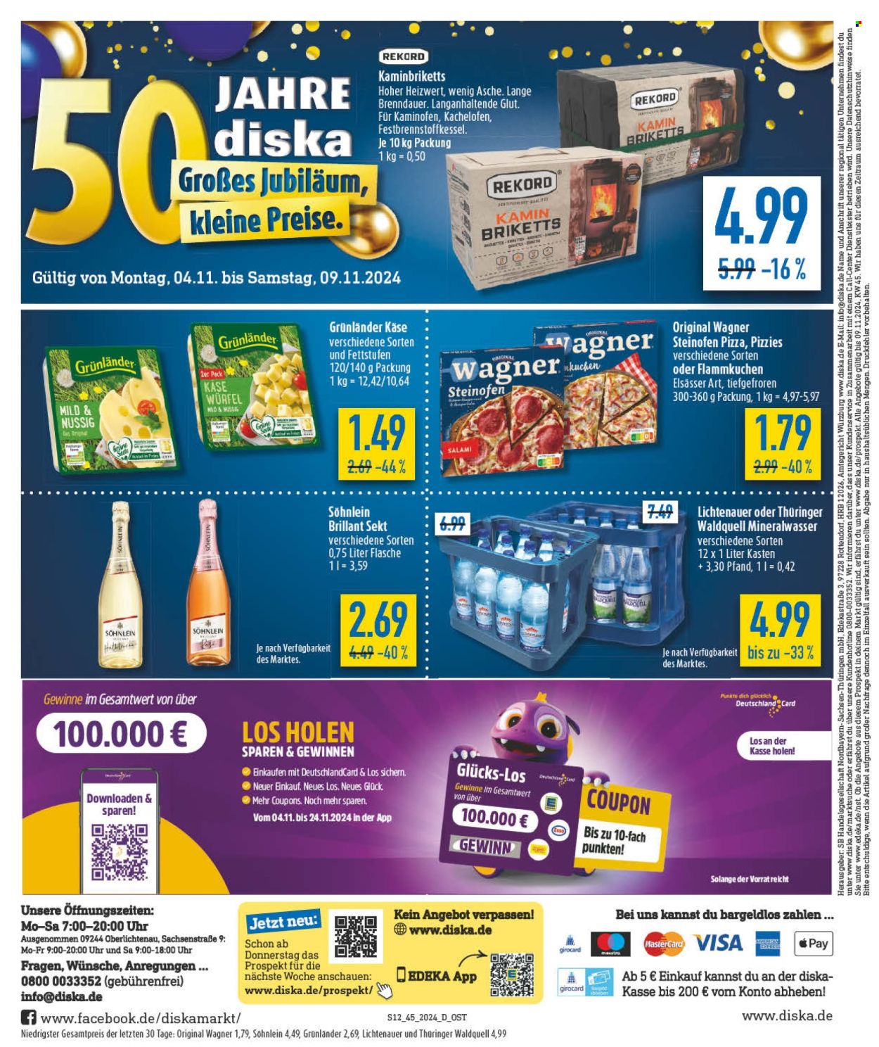 Diska Prospekte  - 4.11.2024 - 9.11.2024. Seite 12