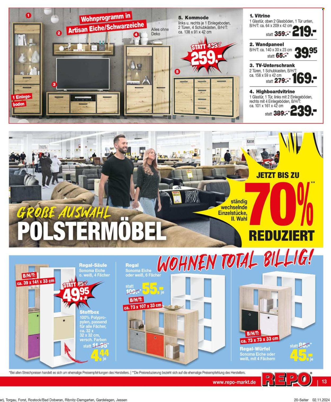 Repo Prospekte  - 4.11.2024 - 9.11.2024. Seite 13