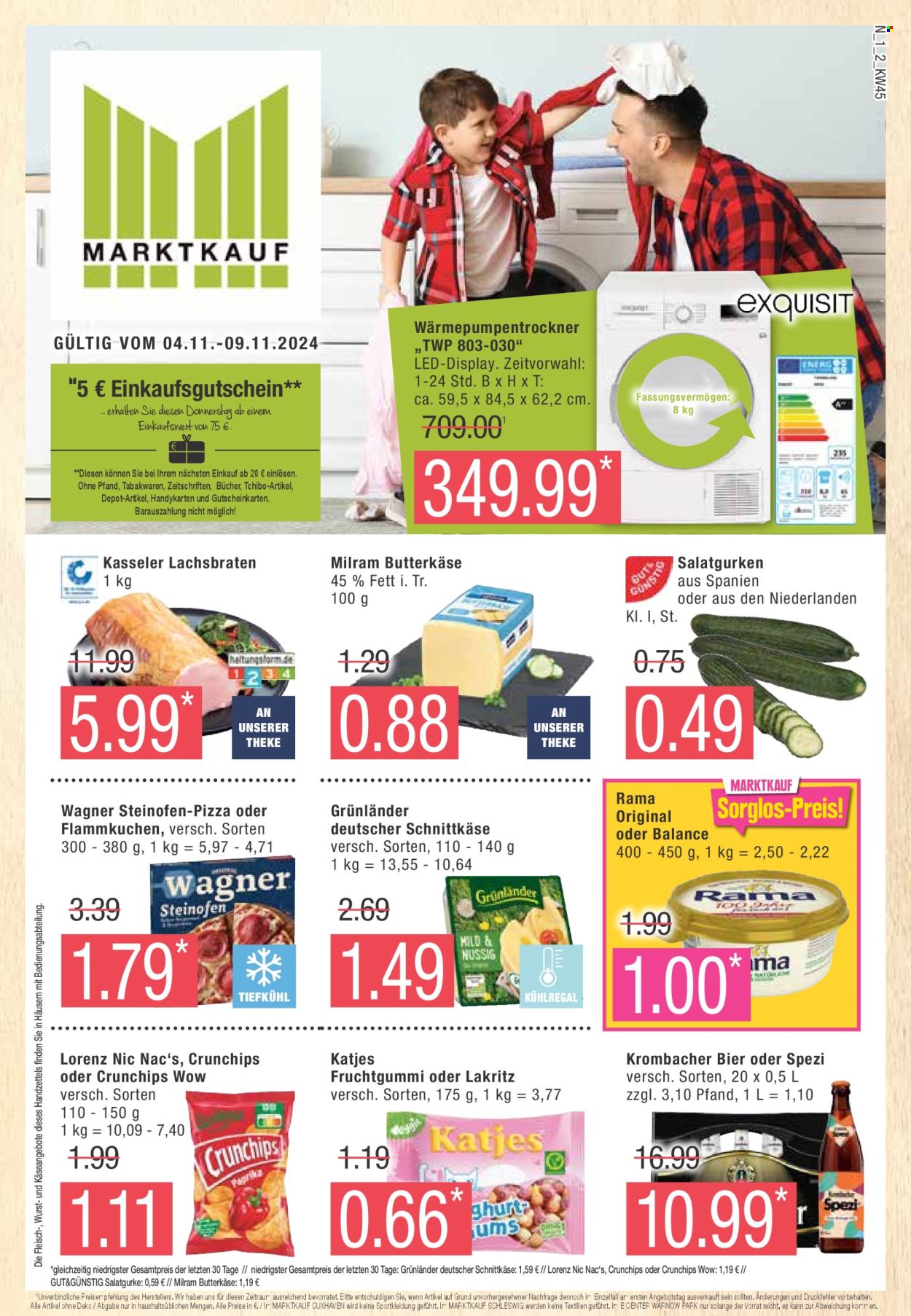 Marktkauf Prospekte  - 4.11.2024 - 9.11.2024. Seite 1
