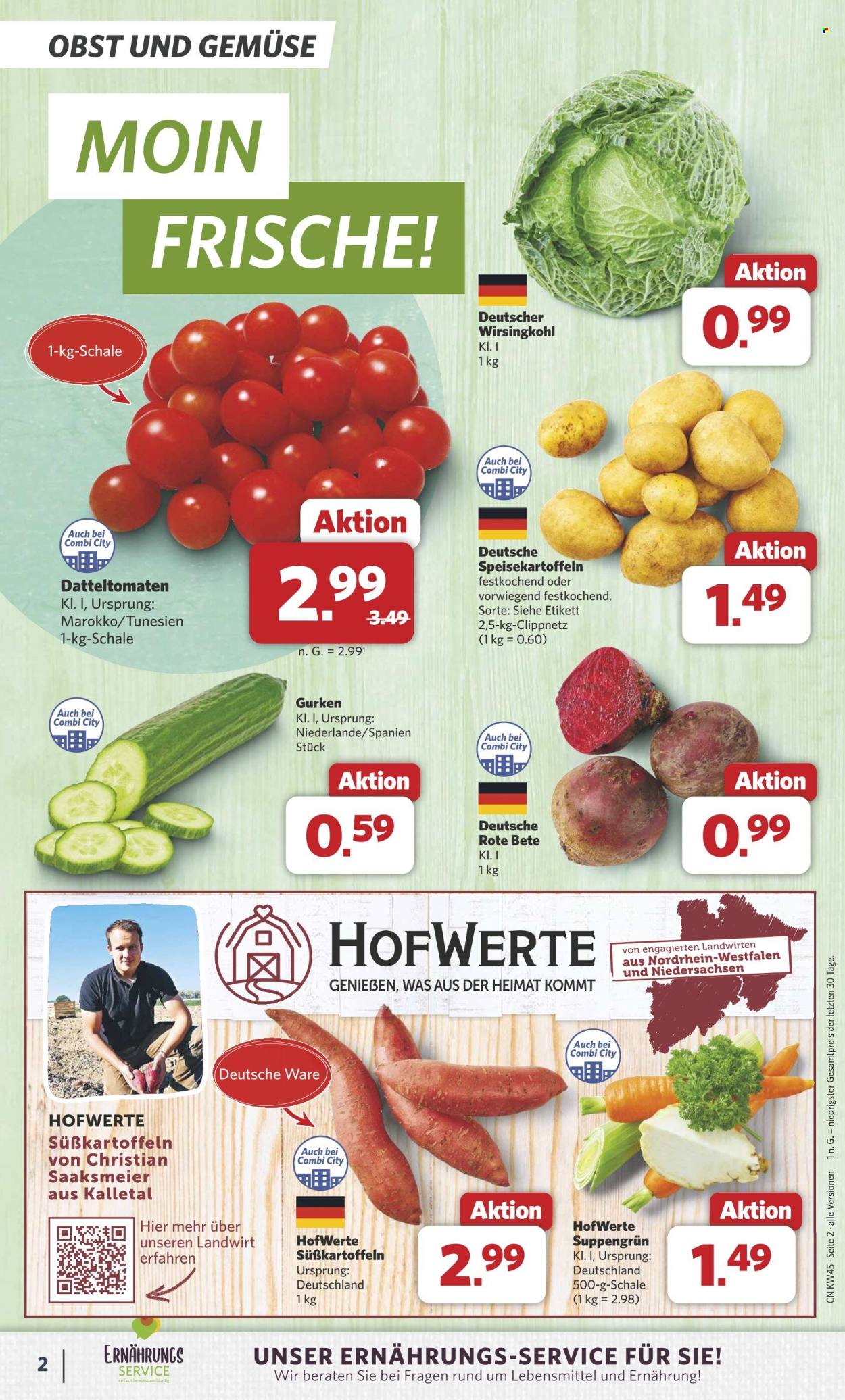 Combi Prospekte  - 4.11.2024 - 9.11.2024. Seite 2