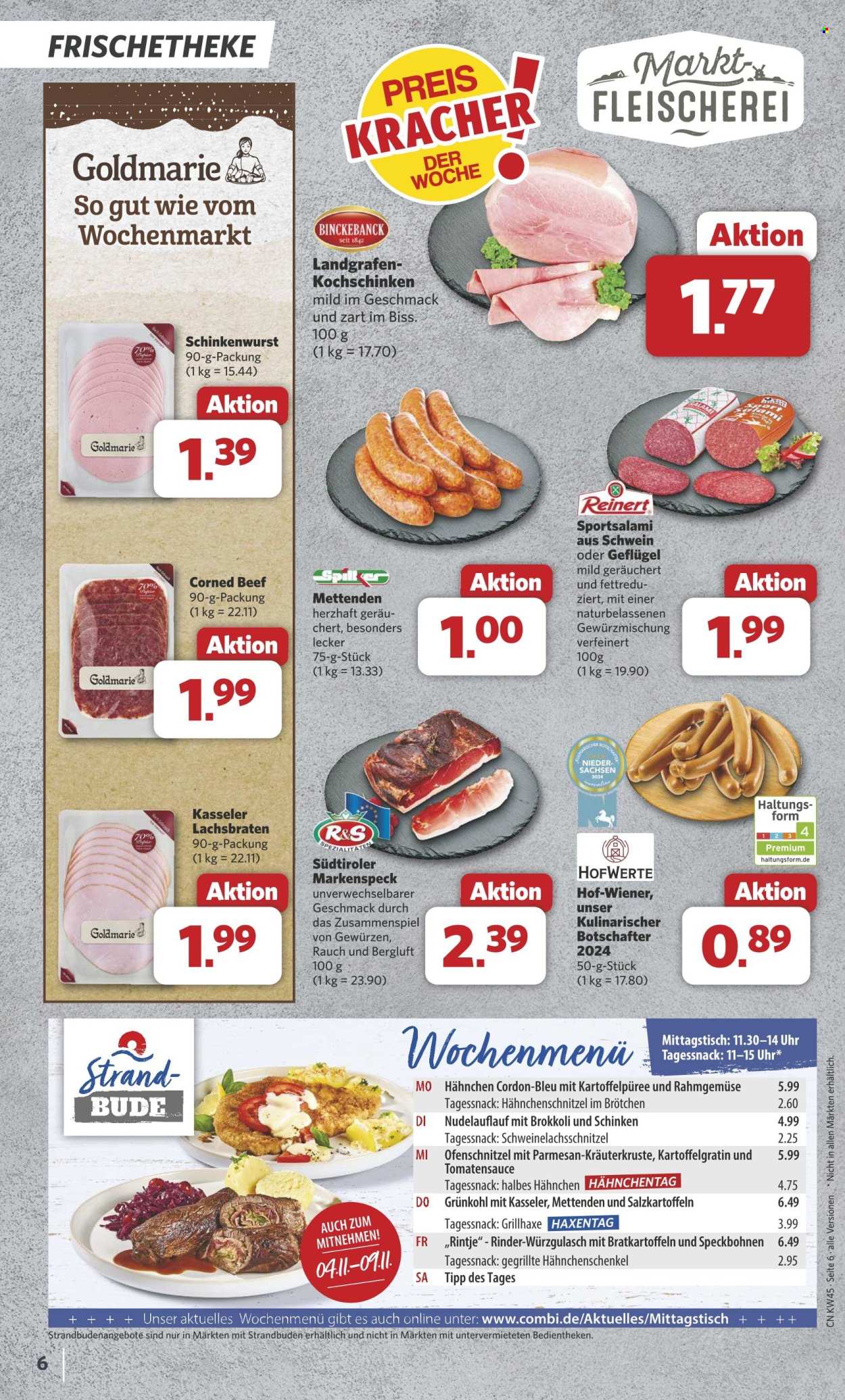 Combi Prospekte  - 4.11.2024 - 9.11.2024. Seite 6