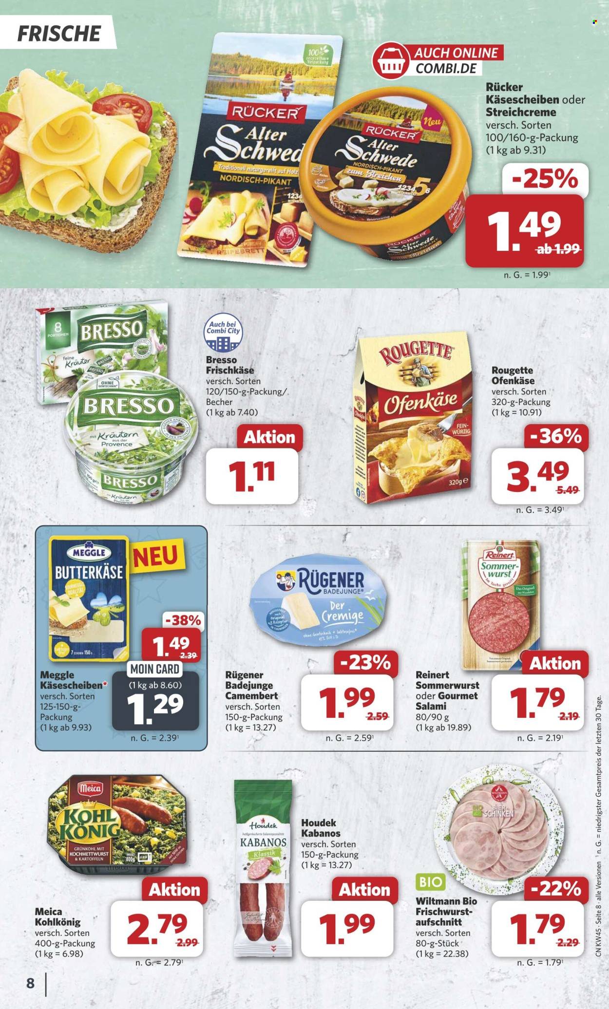 Combi Prospekte  - 4.11.2024 - 9.11.2024. Seite 8