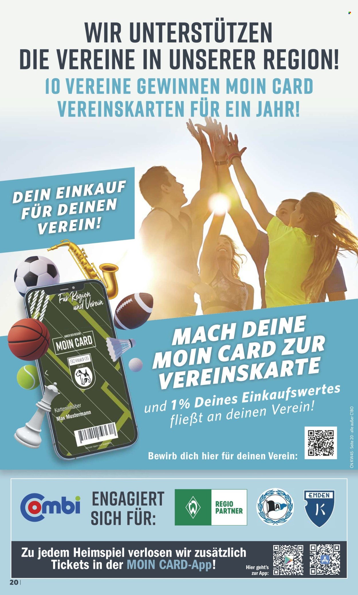 Combi Prospekte  - 4.11.2024 - 9.11.2024. Seite 20