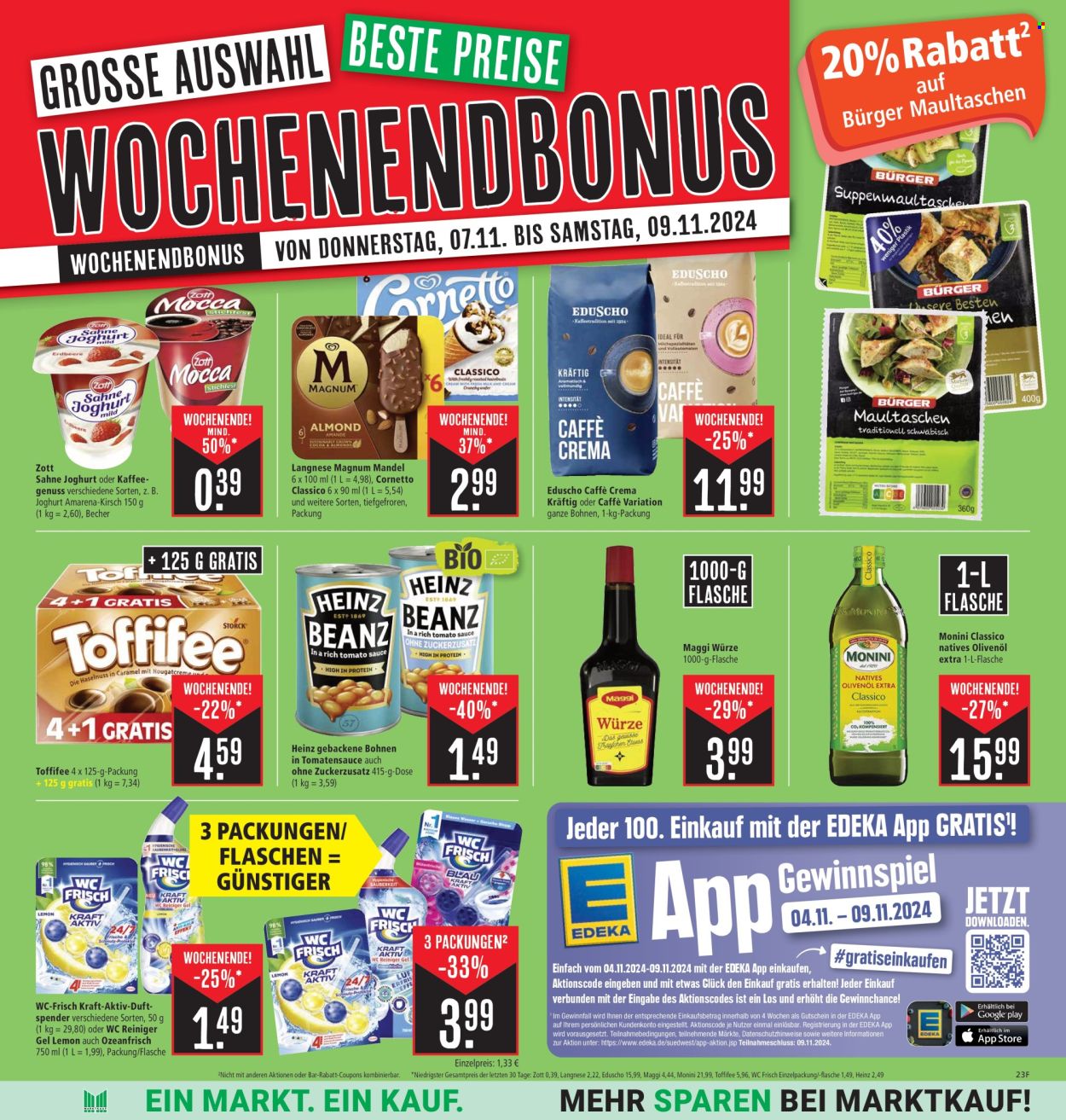 Marktkauf Prospekte  - 4.11.2024 - 9.11.2024. Seite 29