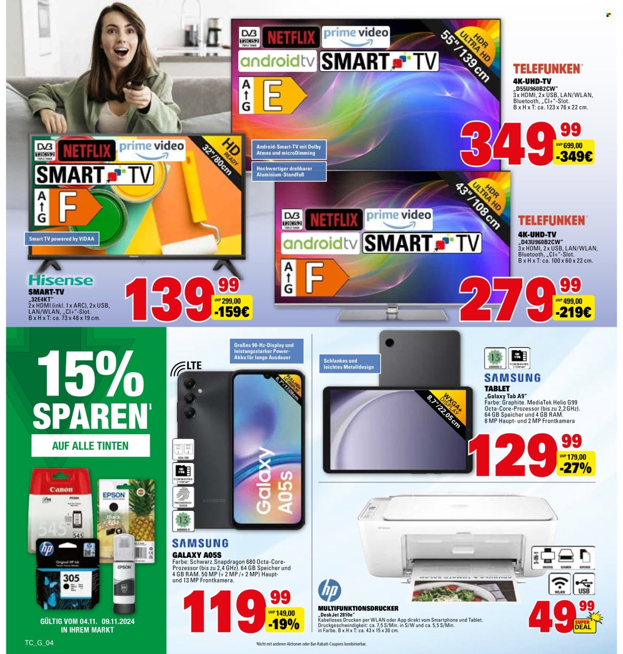 Marktkauf Prospekte  - 4.11.2024 - 9.11.2024. Seite 34