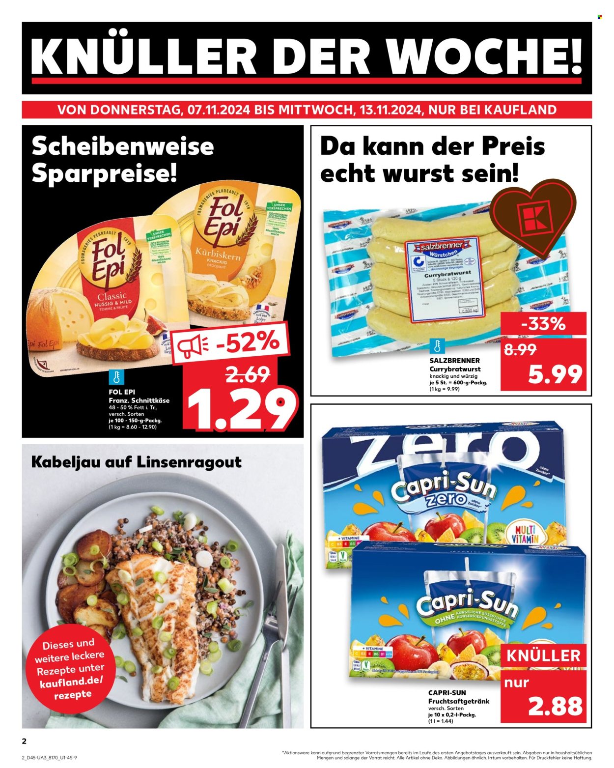 Kaufland Prospekte  - 7.11.2024 - 13.11.2024. Seite 2