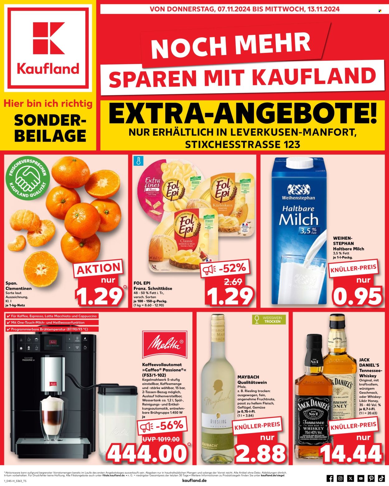 Kaufland Prospekte  - 7.11.2024 - 13.11.2024. Seite 1