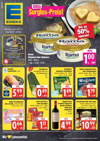Prospekte Edeka - 4.11.2024 - 9.11.2024.