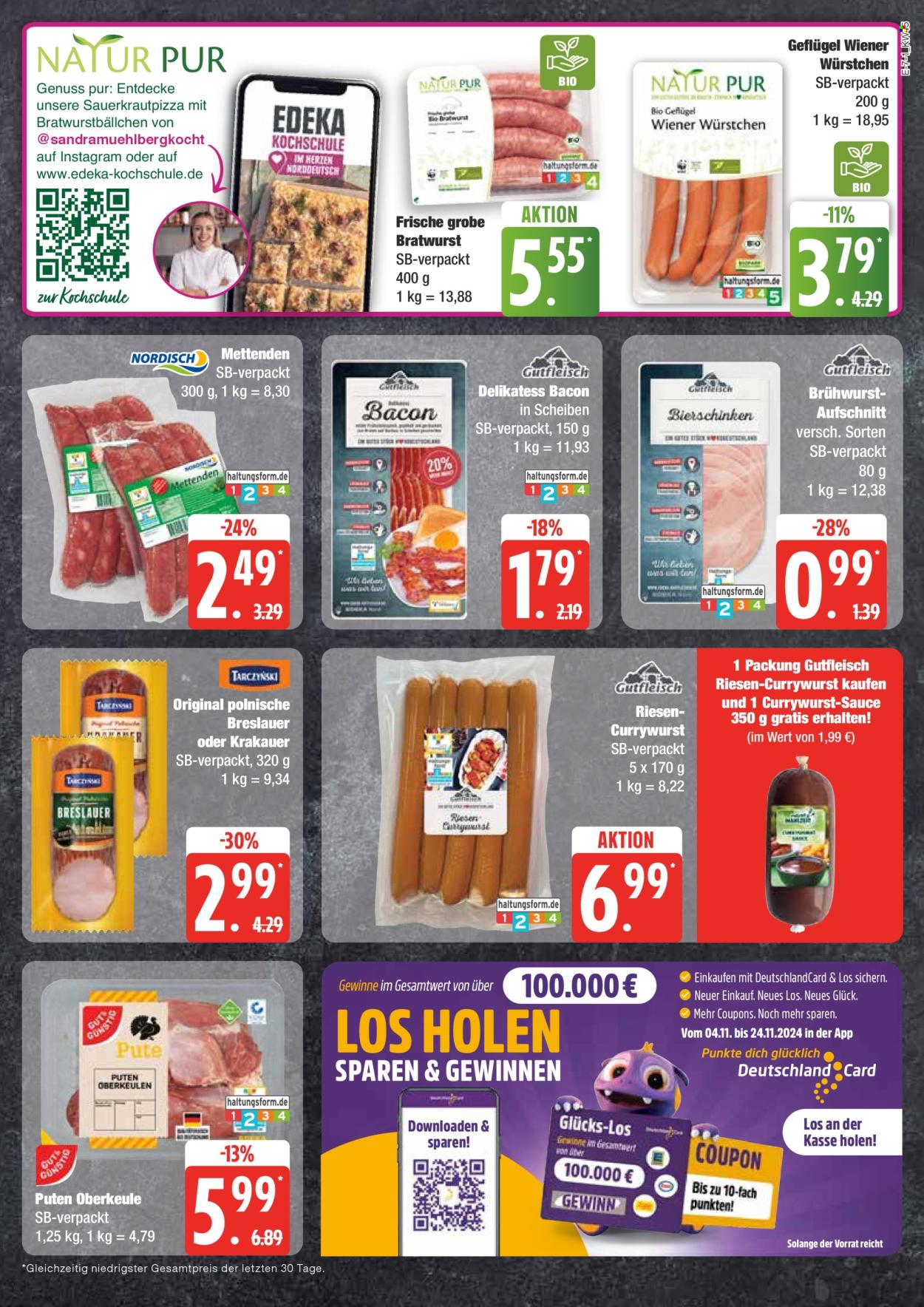 Edeka Prospekte  - 4.11.2024 - 9.11.2024. Seite 7