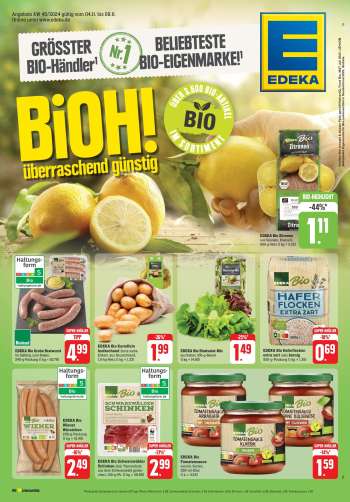 Prospekte Edeka - 4.11.2024 - 9.11.2024.