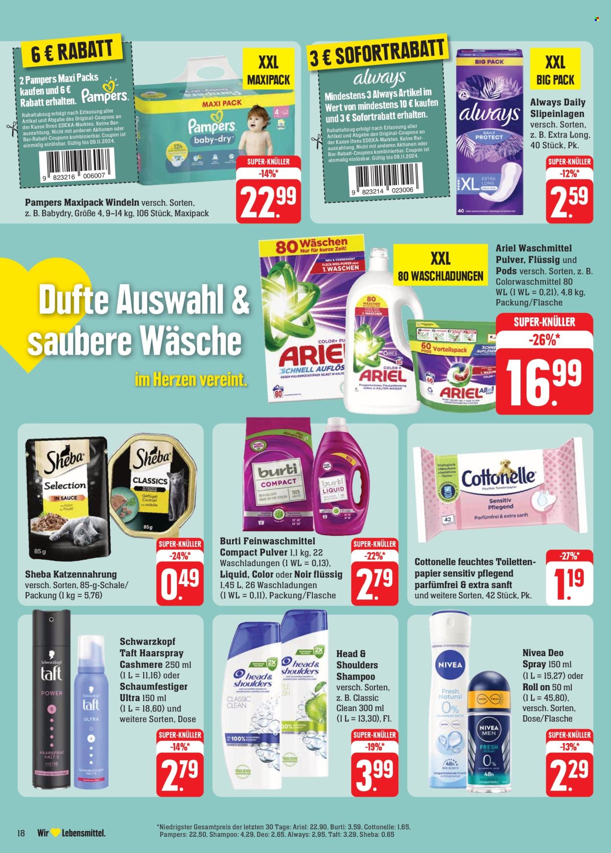 Edeka Prospekte  - 4.11.2024 - 9.11.2024. Seite 26