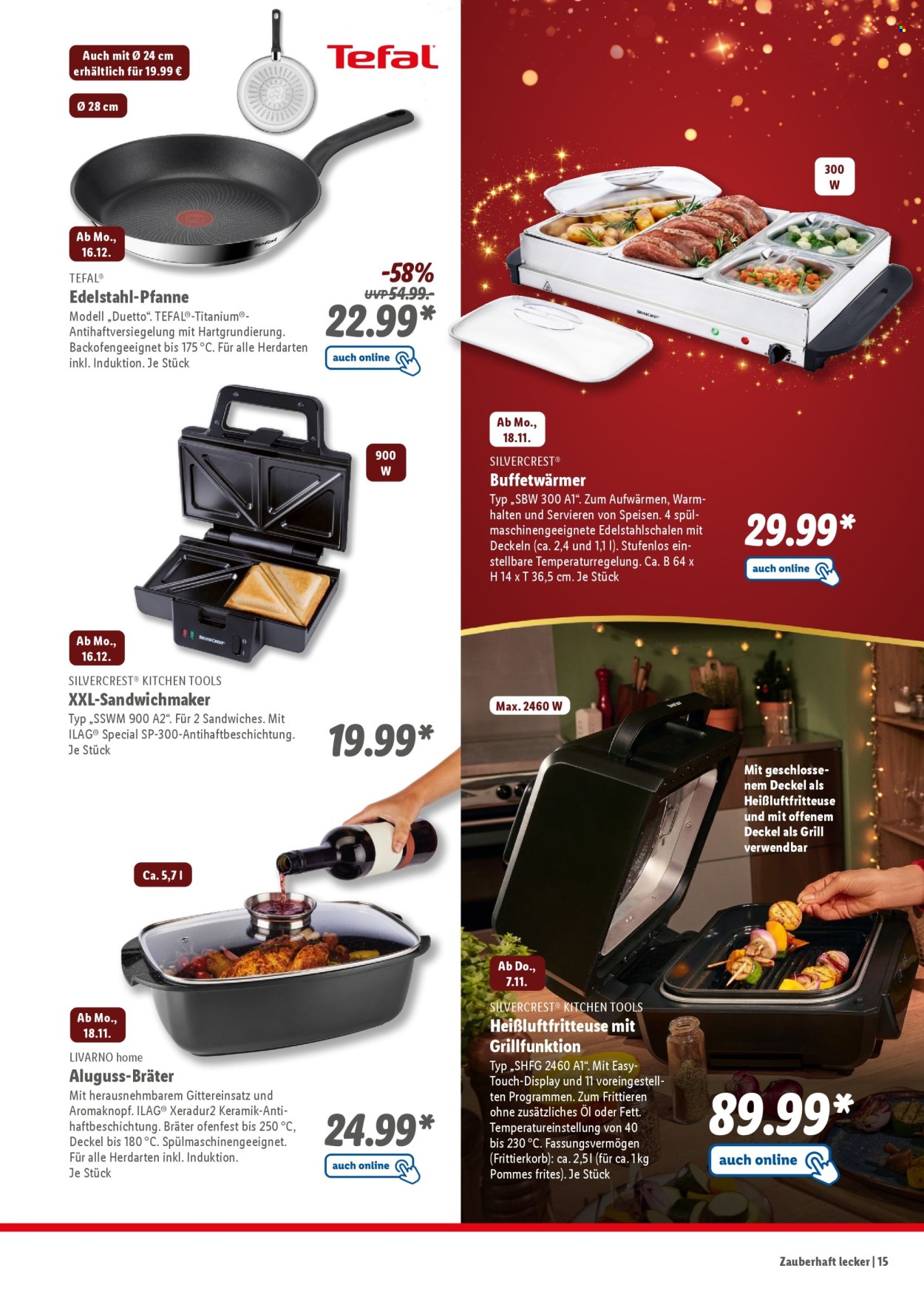 Lidl Prospekte  - 4.11.2024 - 28.12.2024. Seite 15
