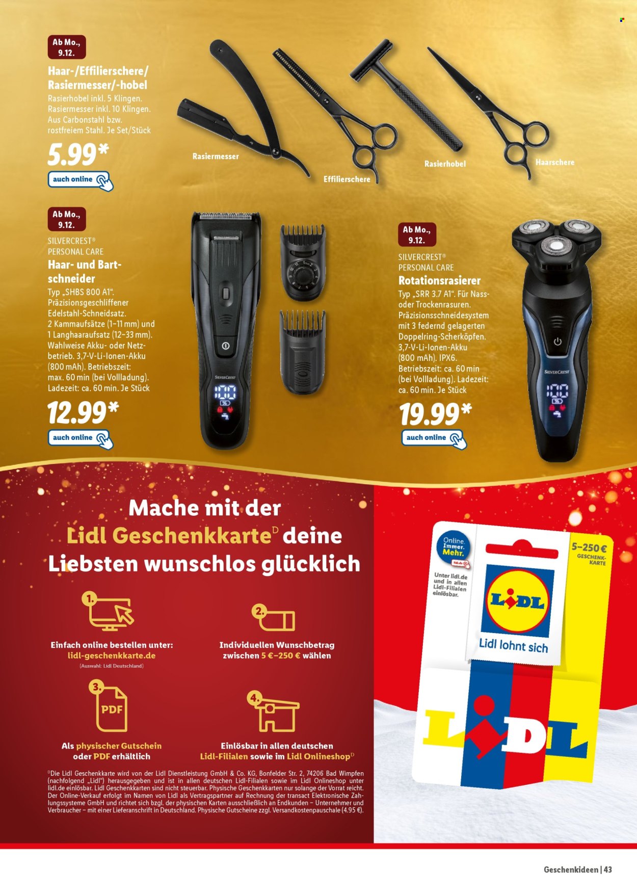 Lidl Prospekte  - 4.11.2024 - 28.12.2024. Seite 49