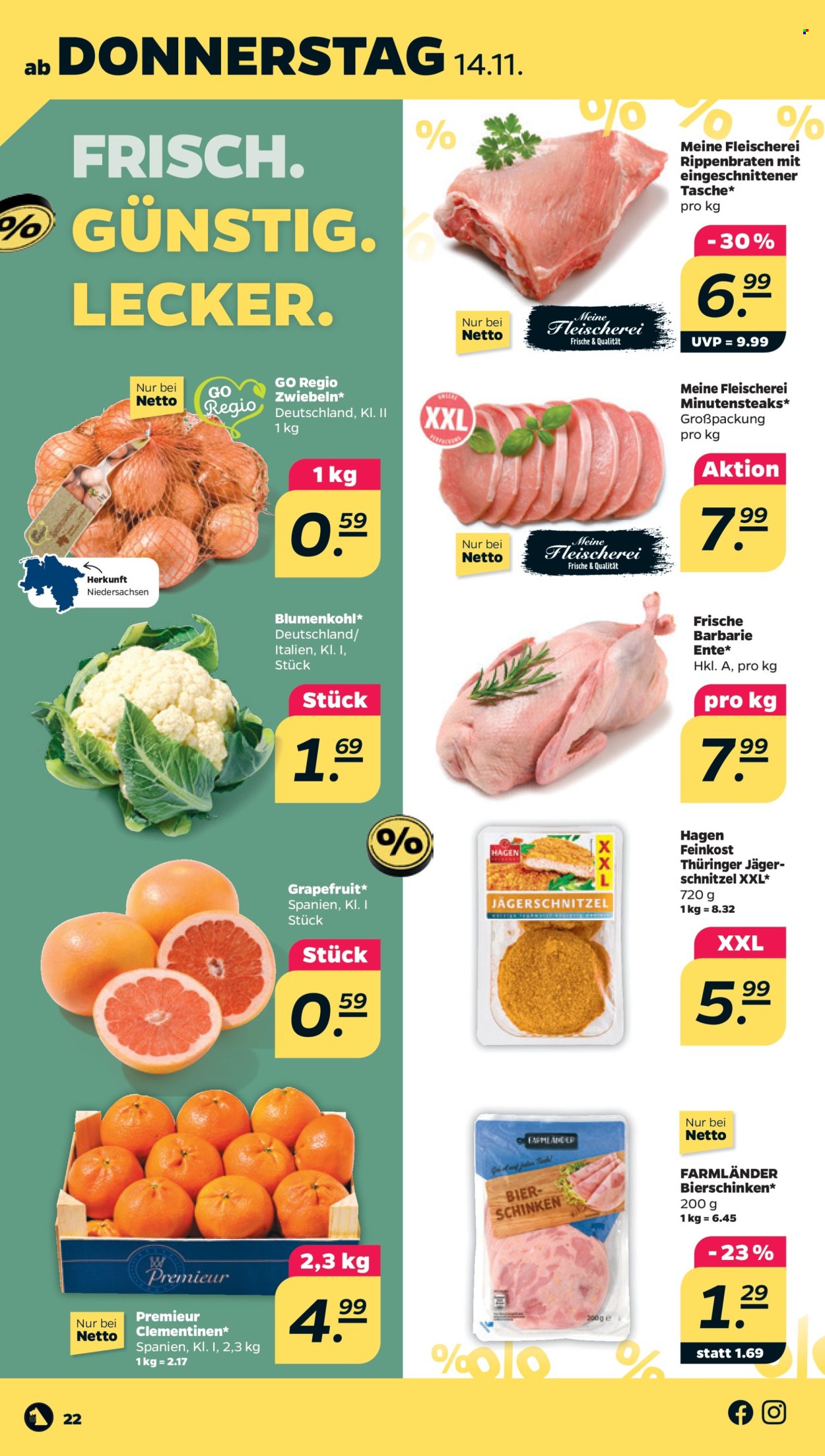 Netto Prospekte  - 11.11.2024 - 16.11.2024. Seite 22