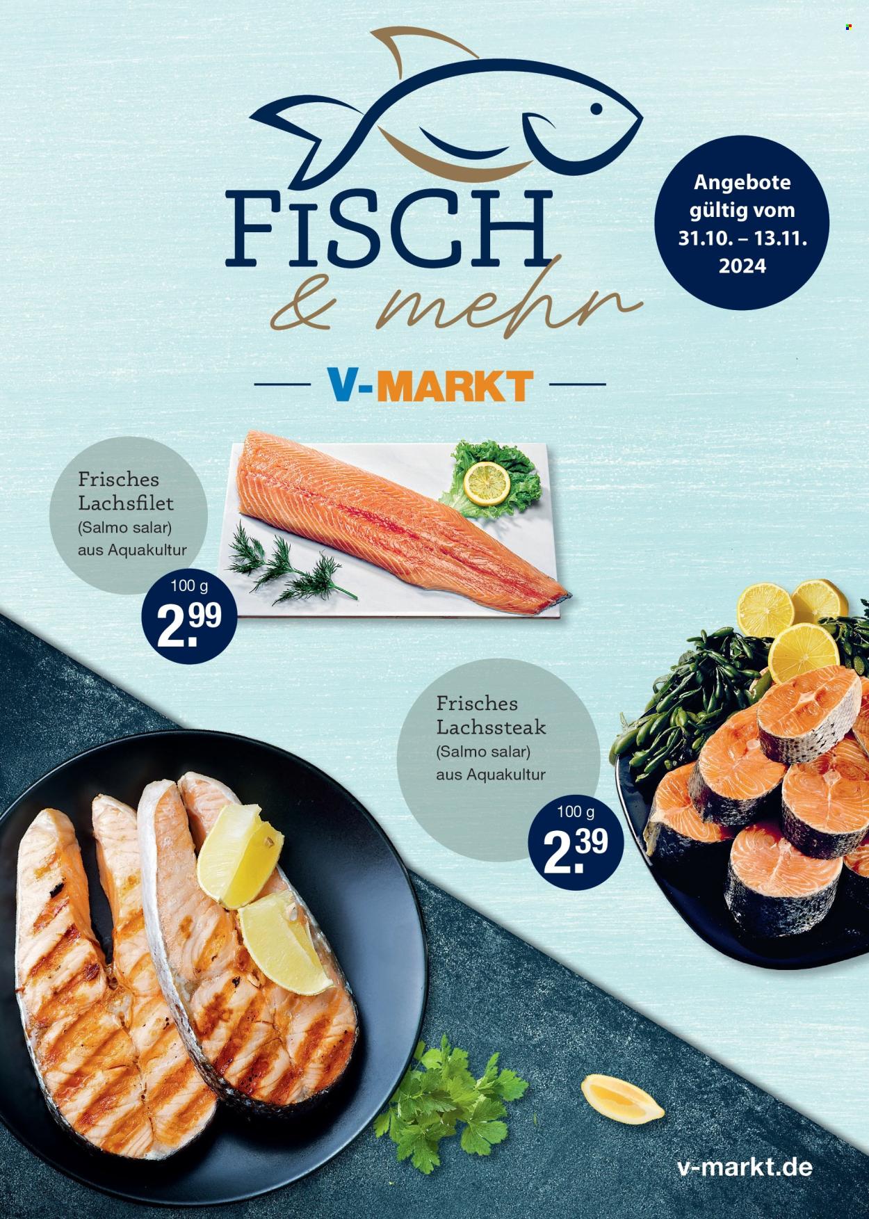 V-Markt Prospekte  - 31.10.2024 - 13.11.2024. Seite 1