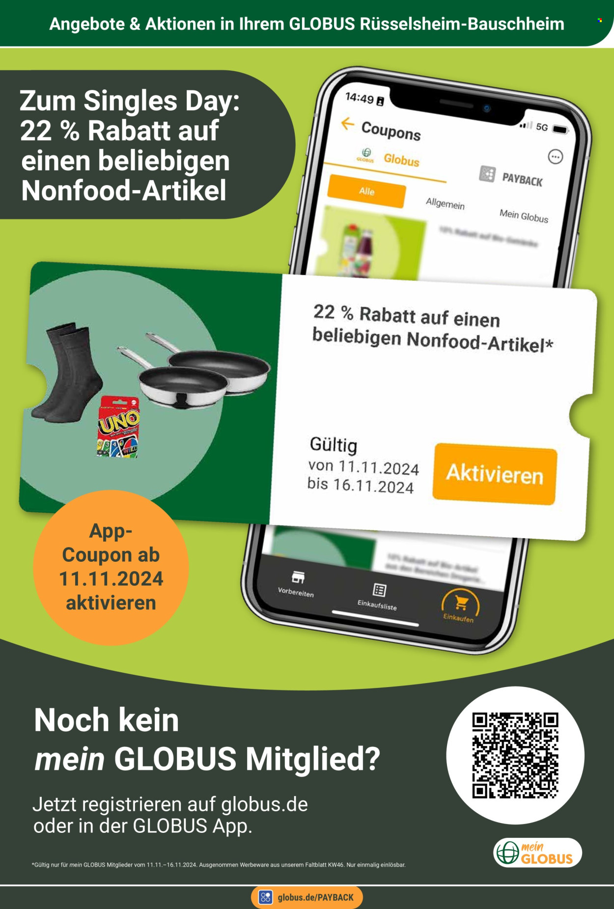 Globus Prospekte  - 11.11.2024 - 16.11.2024. Seite 24