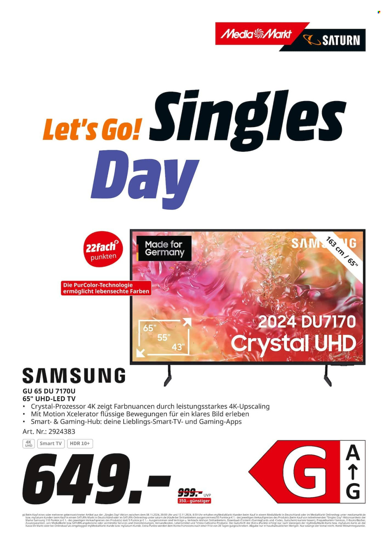 MediaMarkt Prospekte  - 8.11.2024 - 12.11.2024. Seite 4
