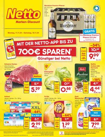 Prospekte Netto Marken-Discount - 11.11.2024 - 16.11.2024.