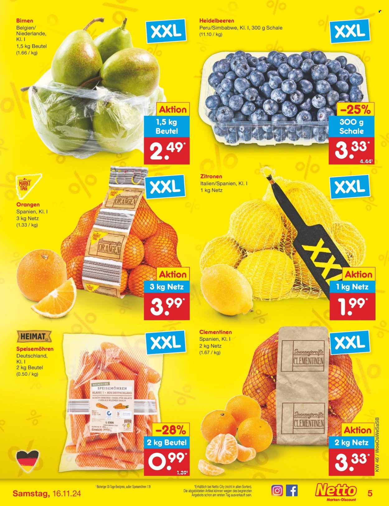 Netto Marken-Discount Prospekte  - 11.11.2024 - 16.11.2024. Seite 5