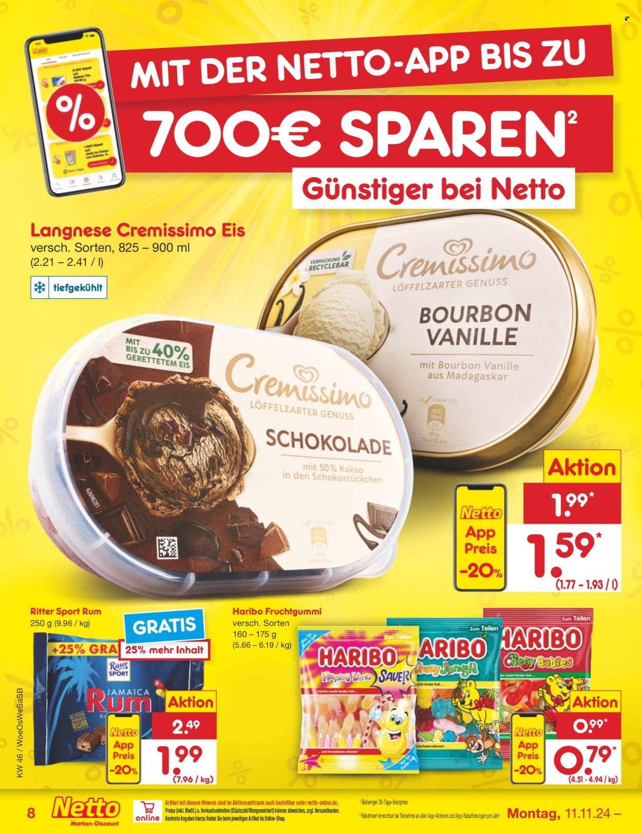 Netto Marken-Discount Prospekte  - 11.11.2024 - 16.11.2024. Seite 8