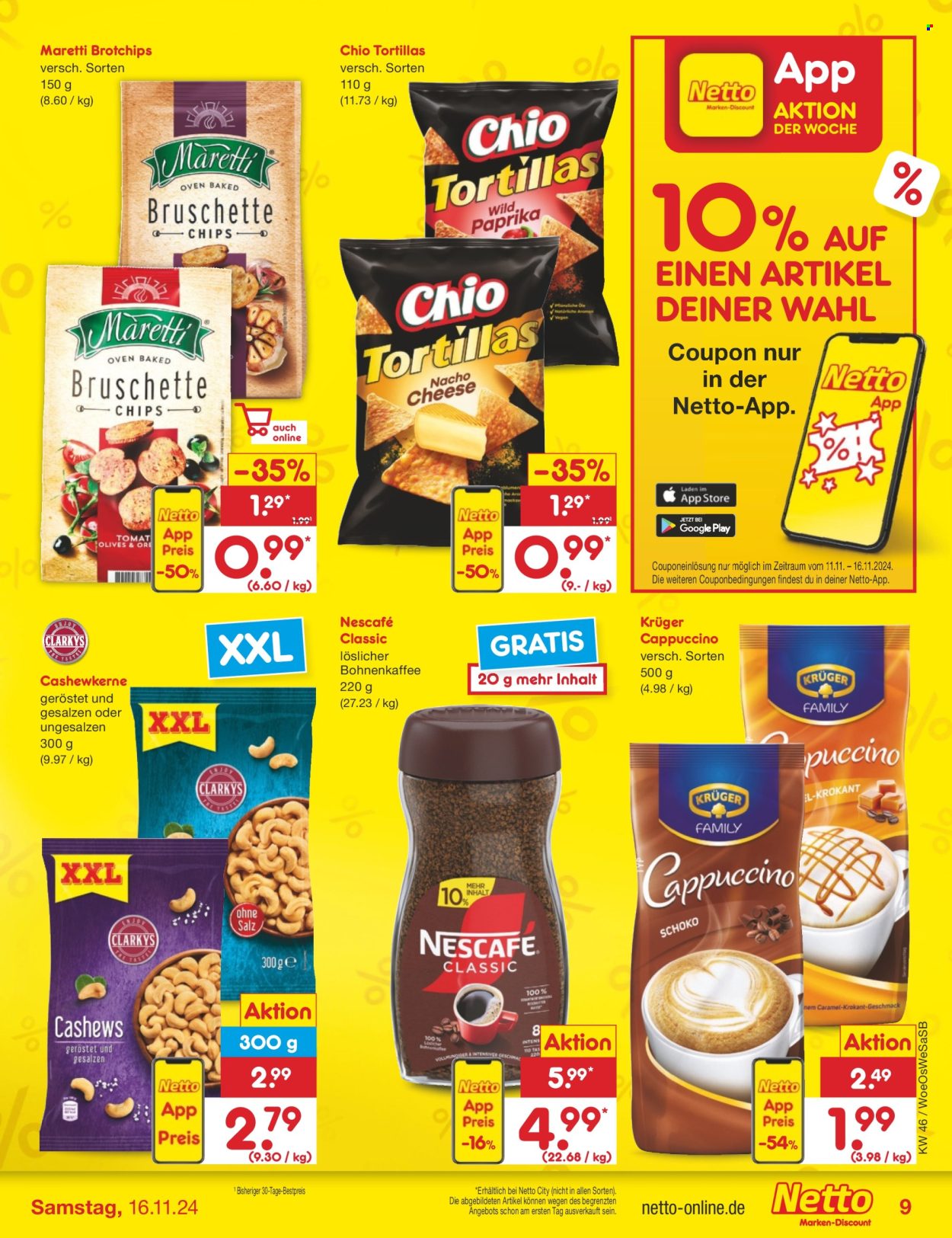 Netto Marken-Discount Prospekte  - 11.11.2024 - 16.11.2024. Seite 9