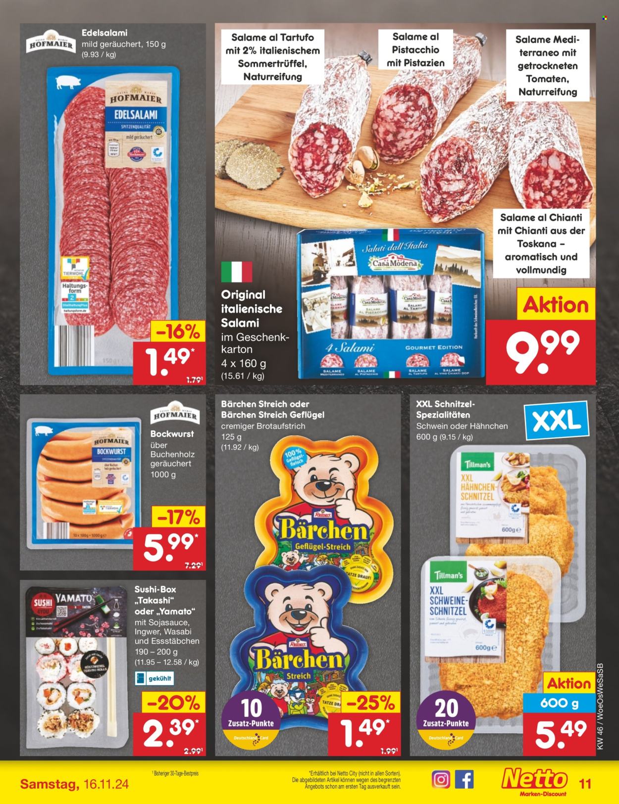 Netto Marken-Discount Prospekte  - 11.11.2024 - 16.11.2024. Seite 11