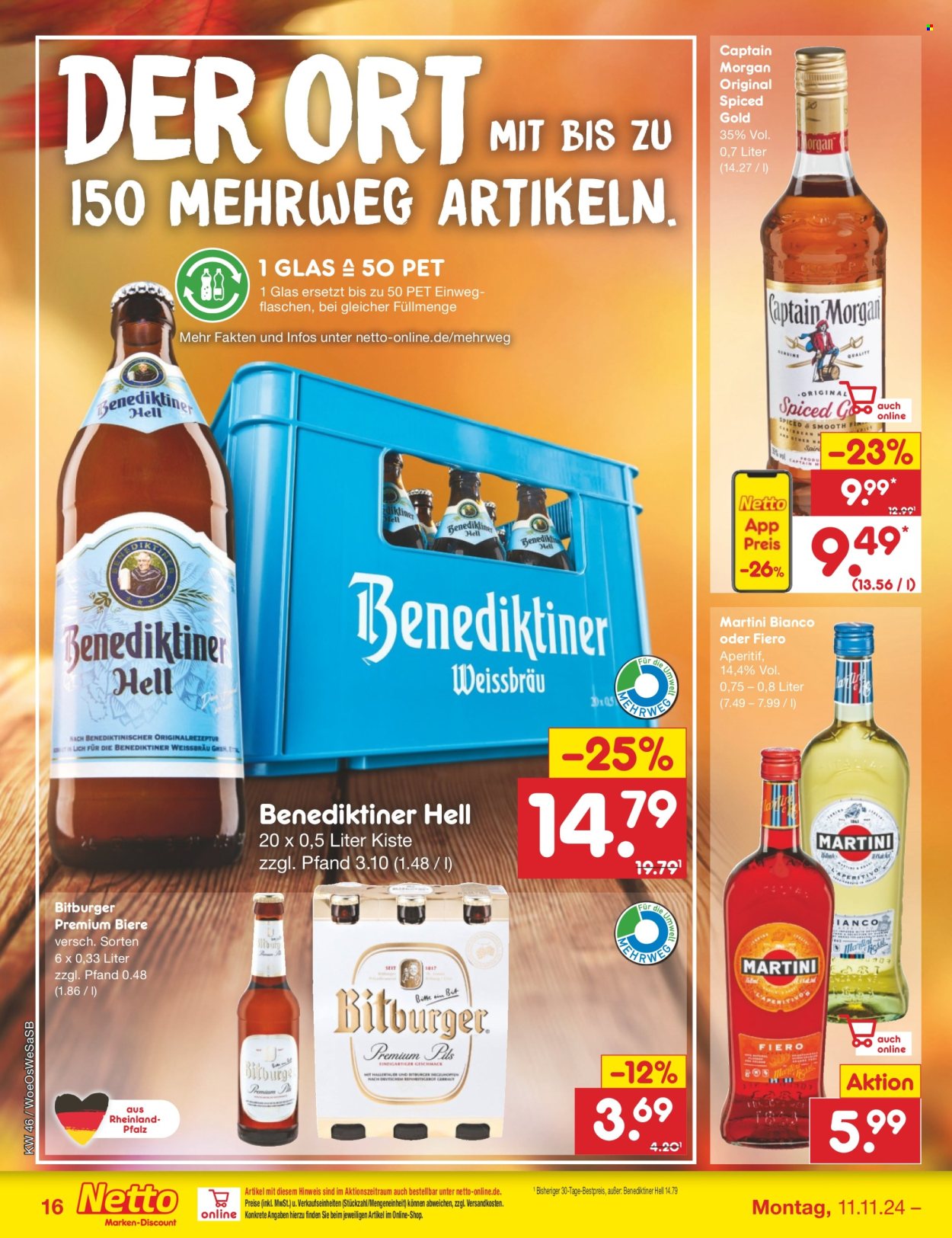 Netto Marken-Discount Prospekte  - 11.11.2024 - 16.11.2024. Seite 17