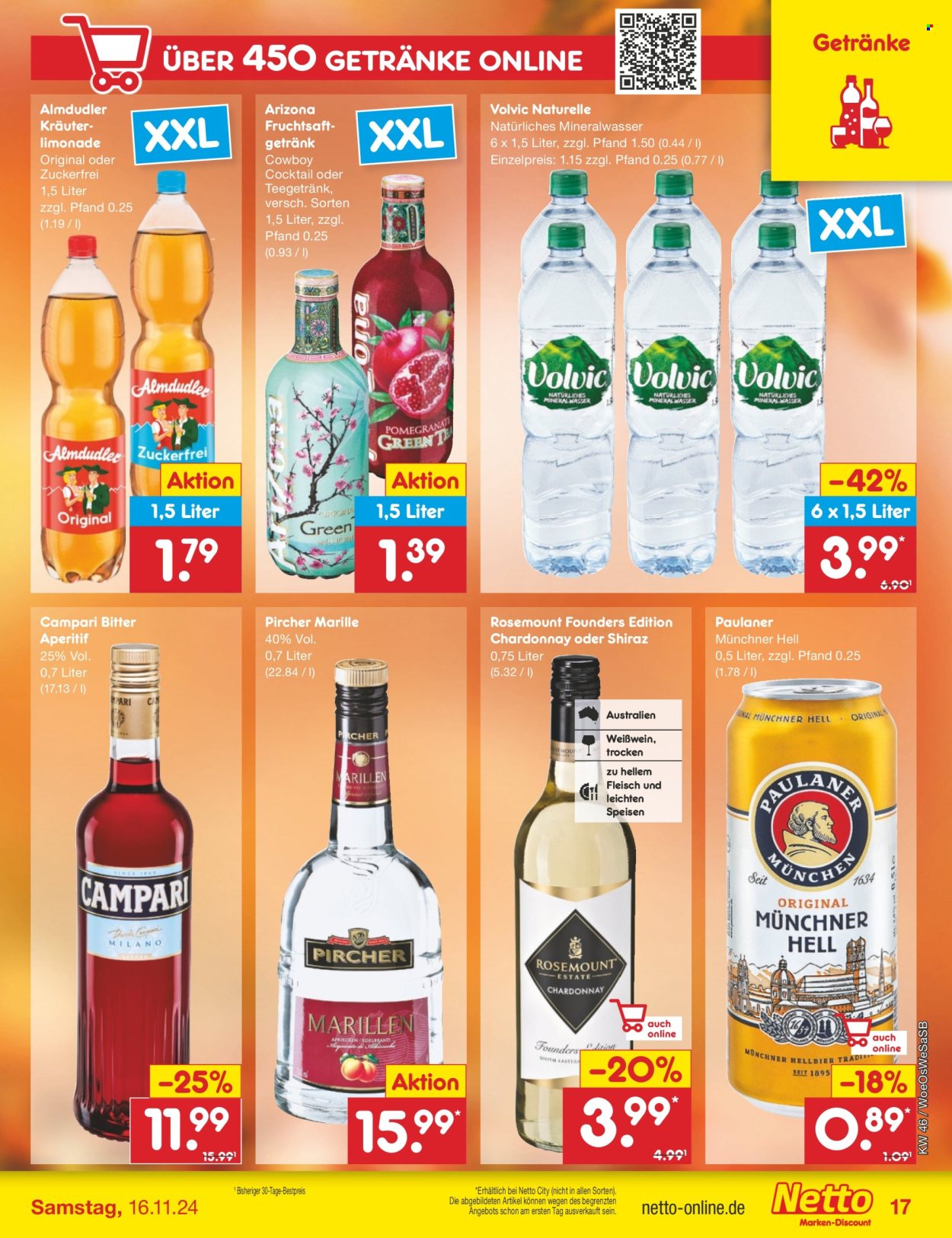 Netto Marken-Discount Prospekte  - 11.11.2024 - 16.11.2024. Seite 18