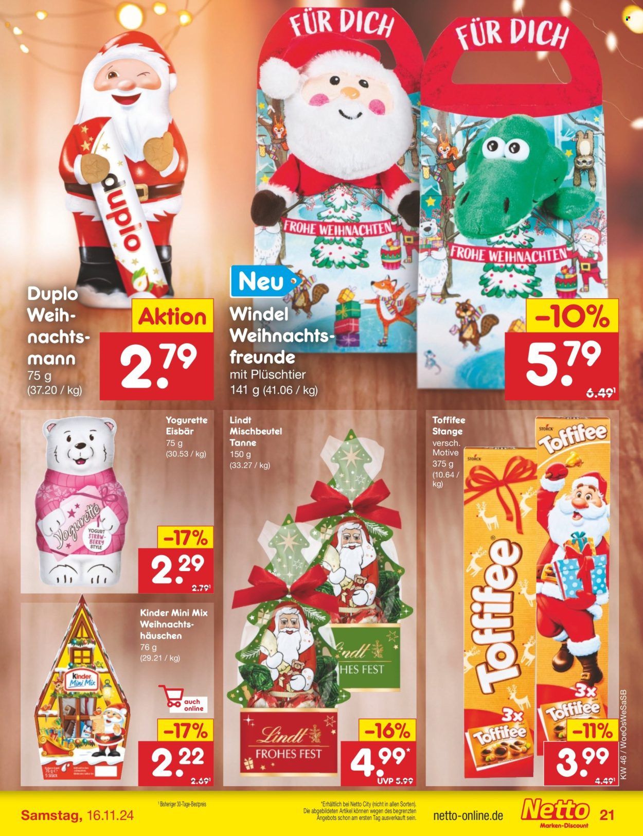 Netto Marken-Discount Prospekte  - 11.11.2024 - 16.11.2024. Seite 25