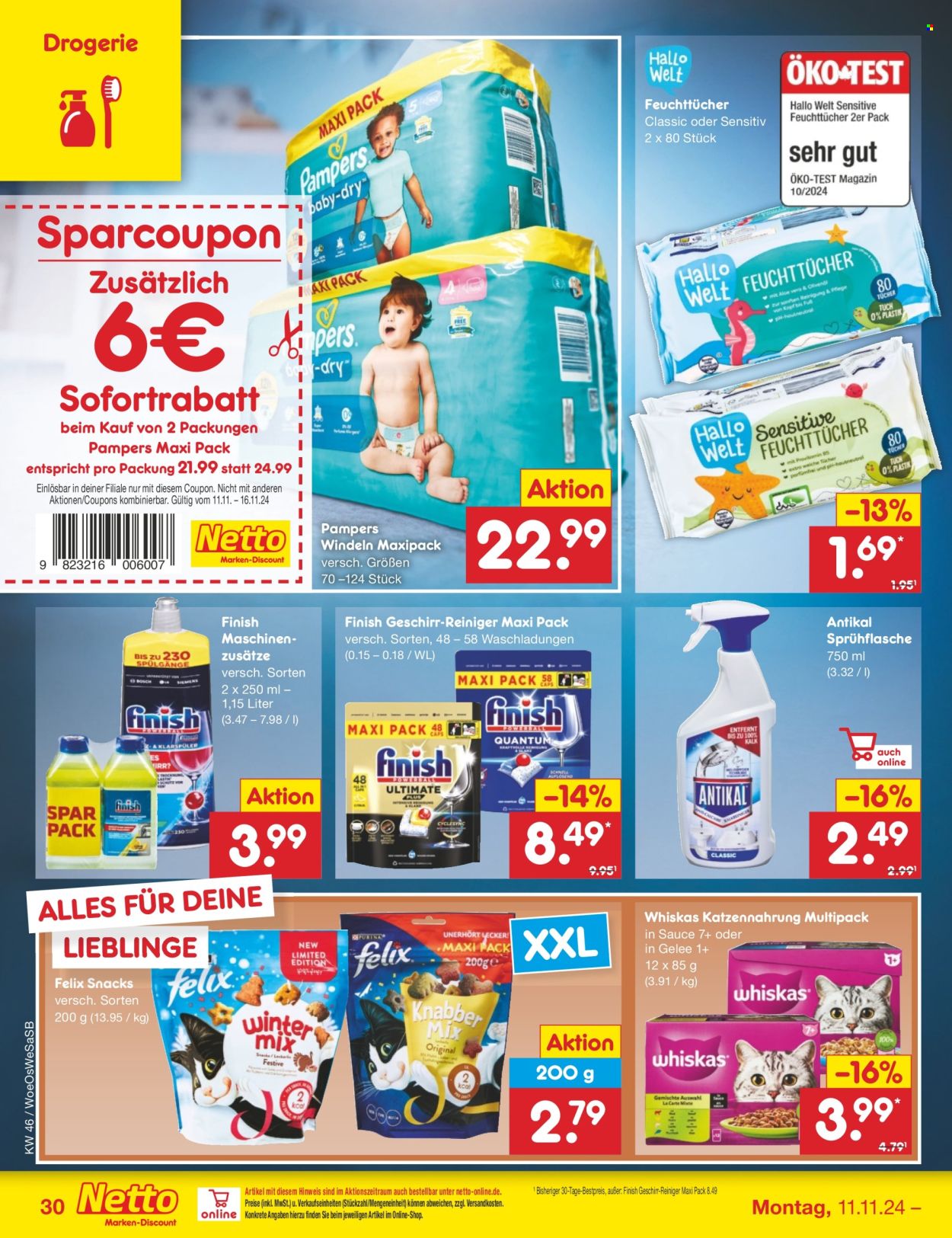 Netto Marken-Discount Prospekte  - 11.11.2024 - 16.11.2024. Seite 36