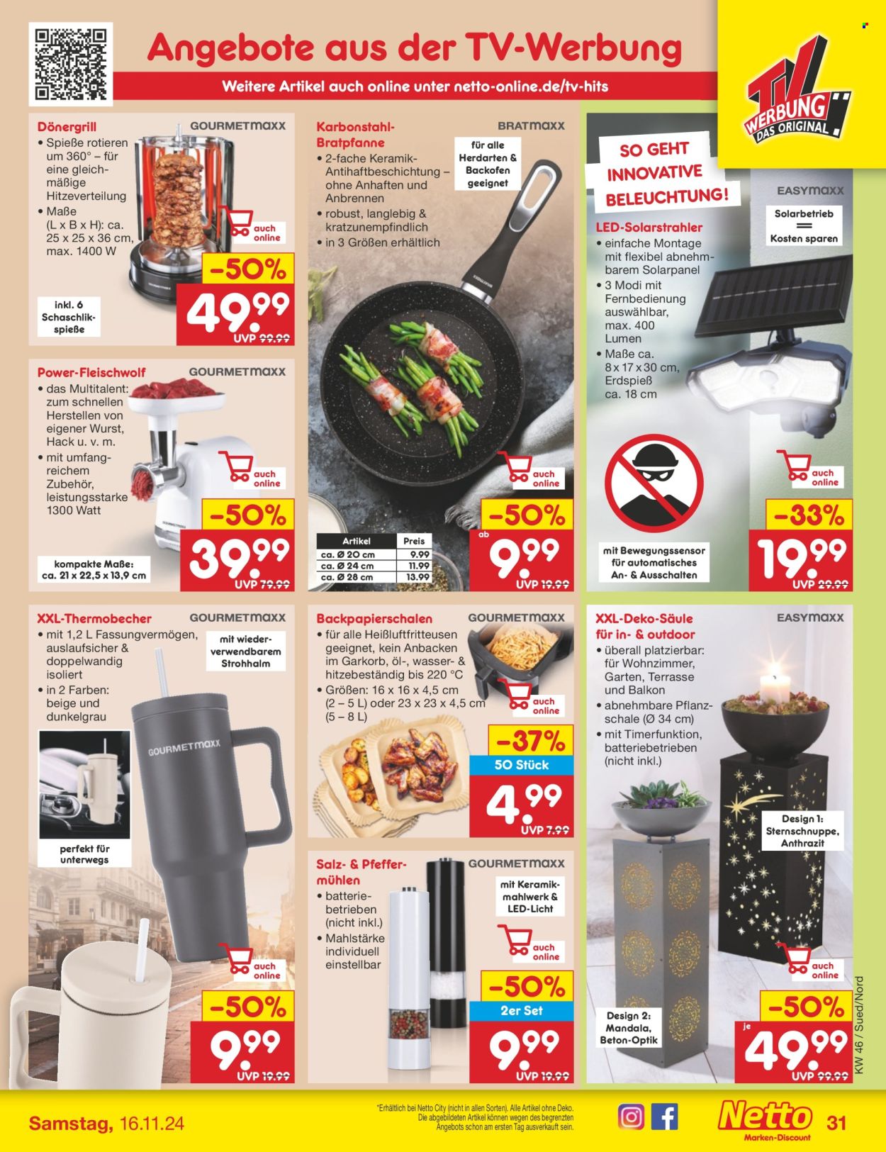 Netto Marken-Discount Prospekte  - 11.11.2024 - 16.11.2024. Seite 37