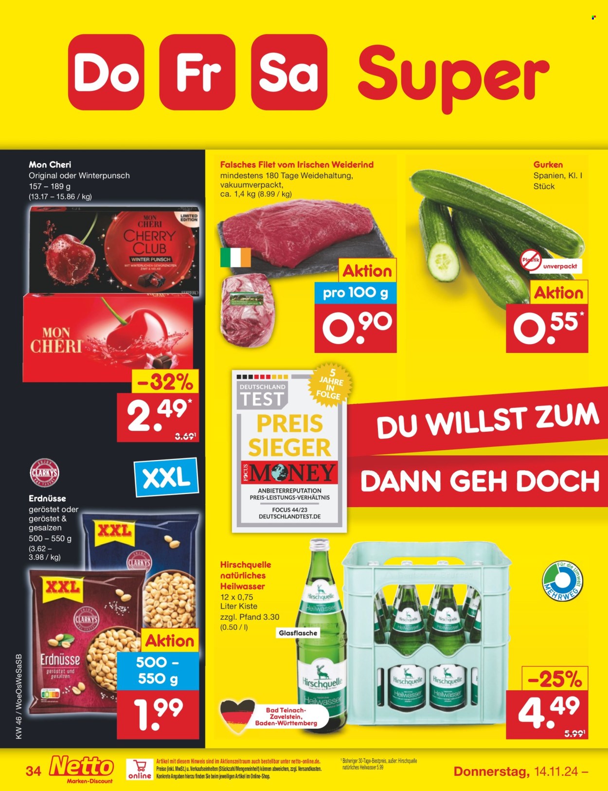 Netto Marken-Discount Prospekte  - 11.11.2024 - 16.11.2024. Seite 43