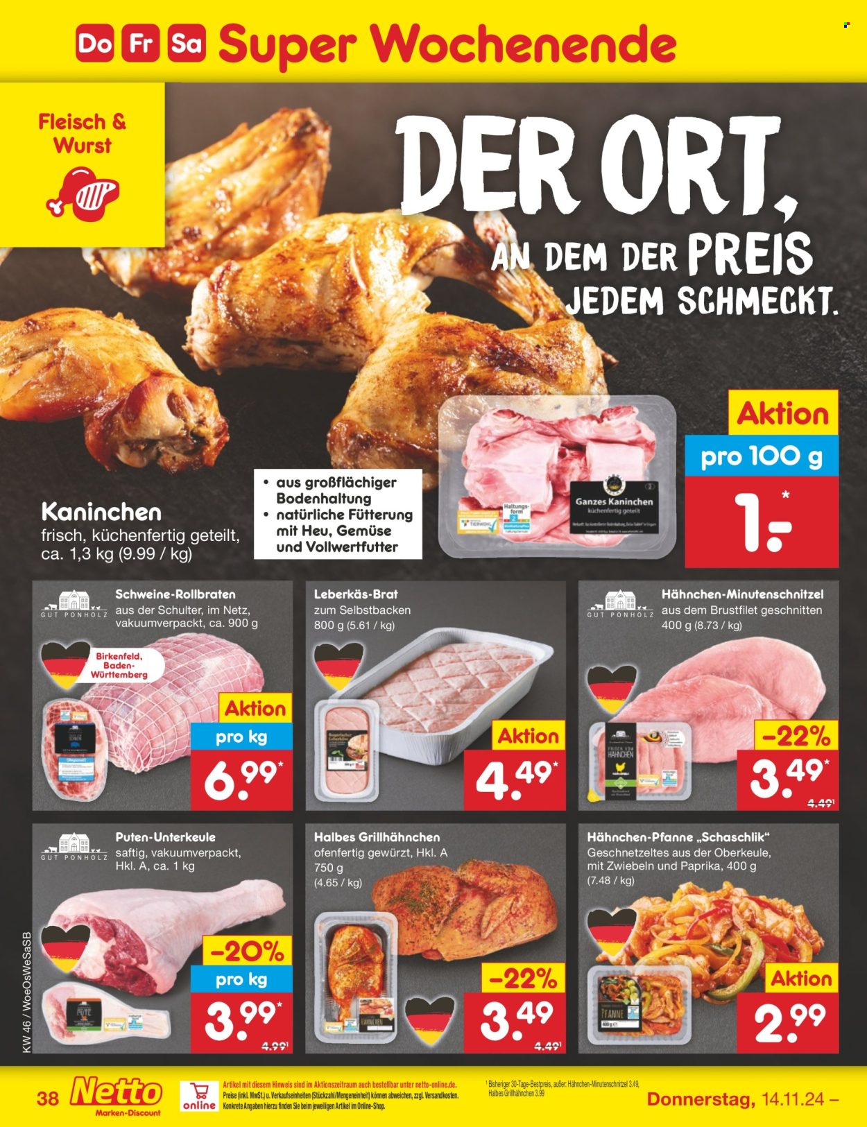 Netto Marken-Discount Prospekte  - 11.11.2024 - 16.11.2024. Seite 47