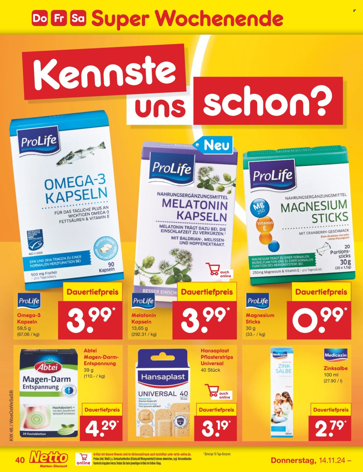 Netto Marken-Discount Prospekte  - 11.11.2024 - 16.11.2024. Seite 49