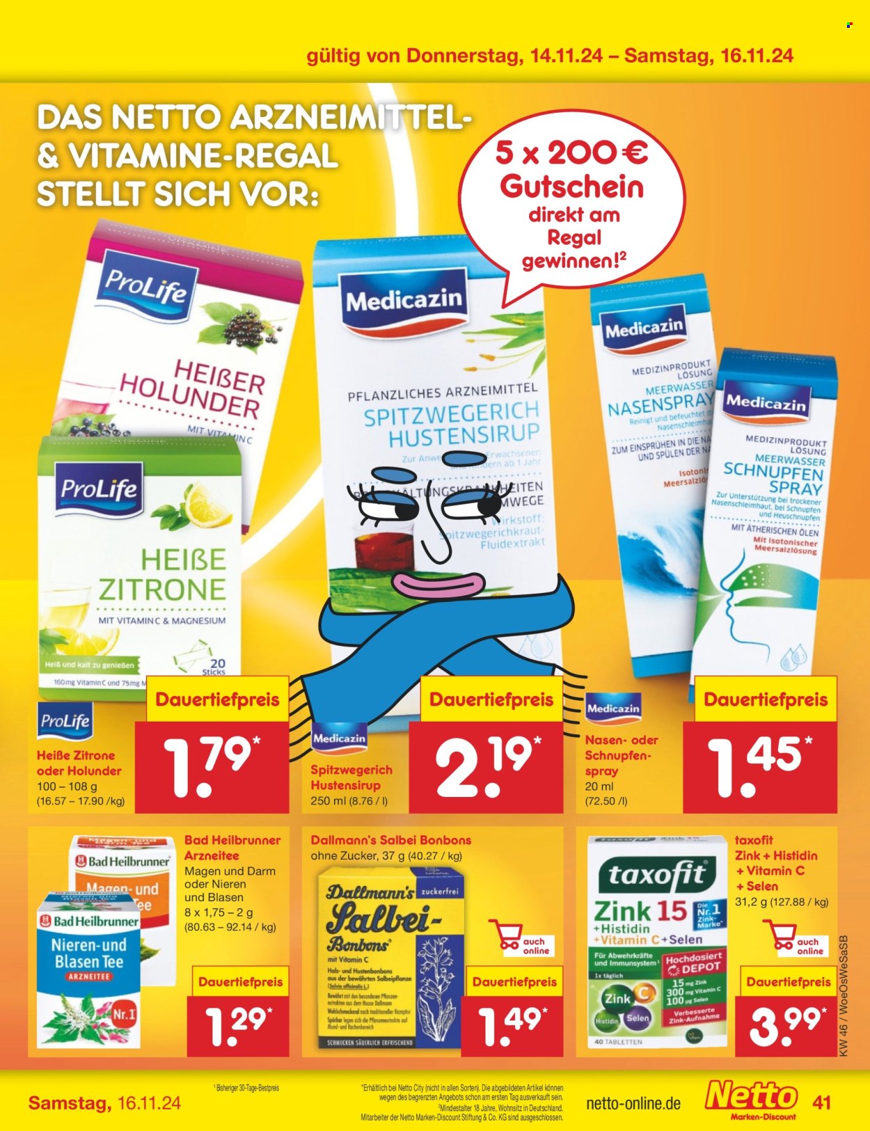 Netto Marken-Discount Prospekte  - 11.11.2024 - 16.11.2024. Seite 50