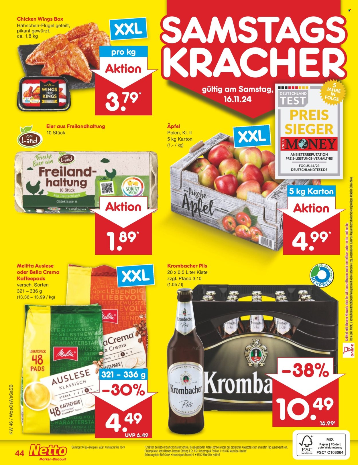 Netto Marken-Discount Prospekte  - 11.11.2024 - 16.11.2024. Seite 53