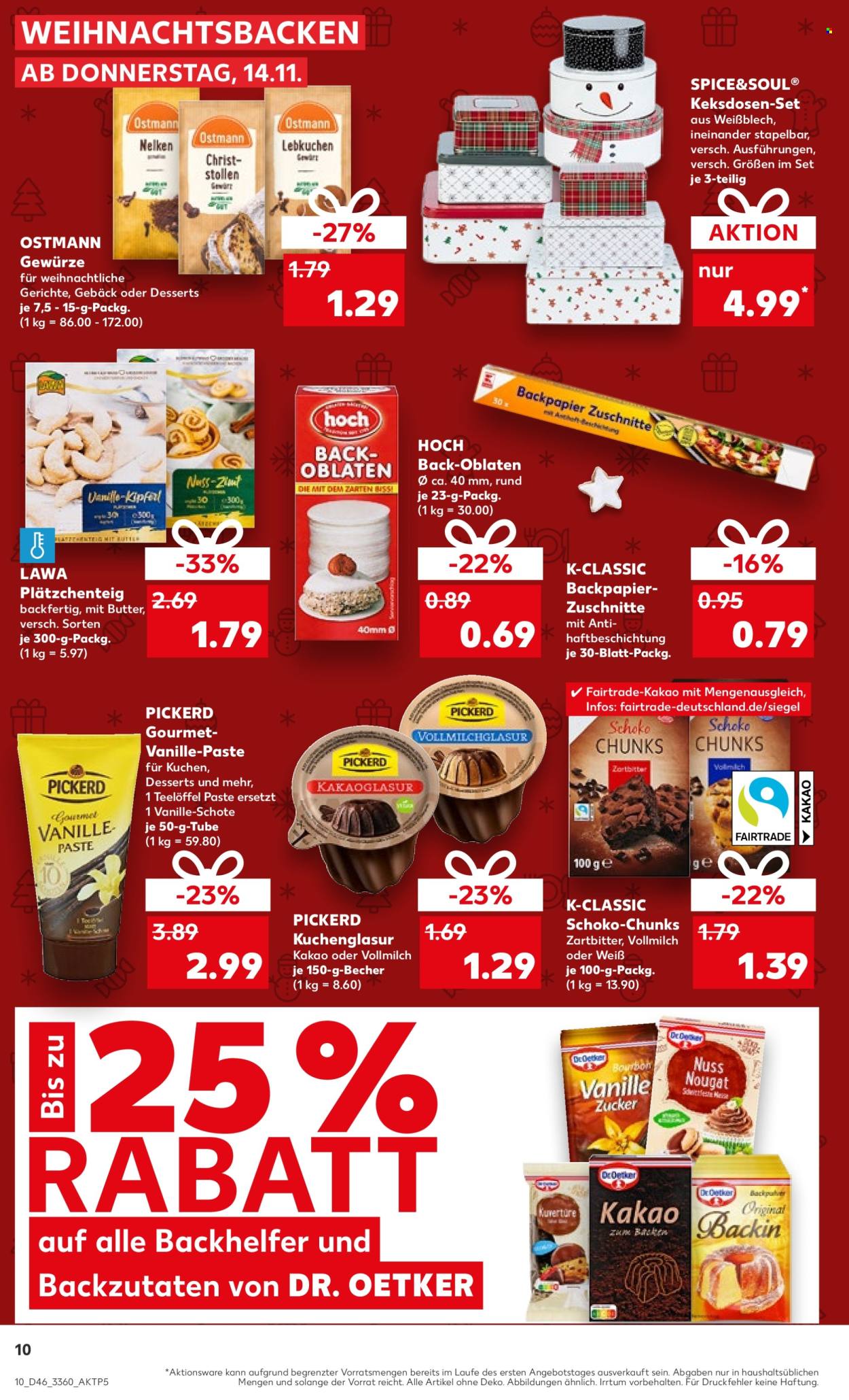 Kaufland Prospekte  - 14.11.2024 - 20.11.2024. Seite 10