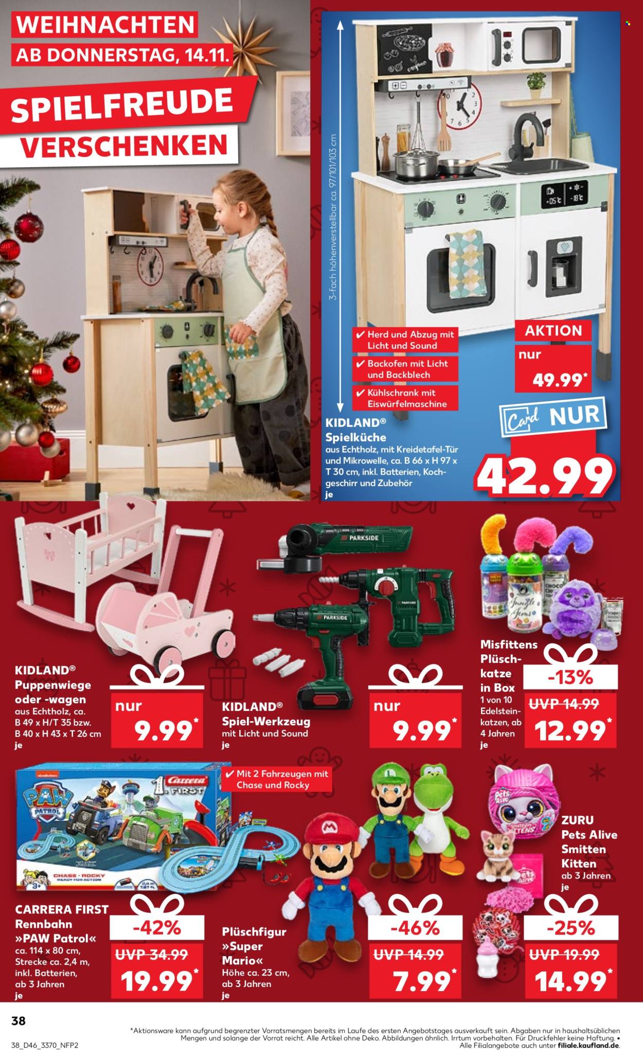 Kaufland Prospekte  - 14.11.2024 - 20.11.2024. Seite 38