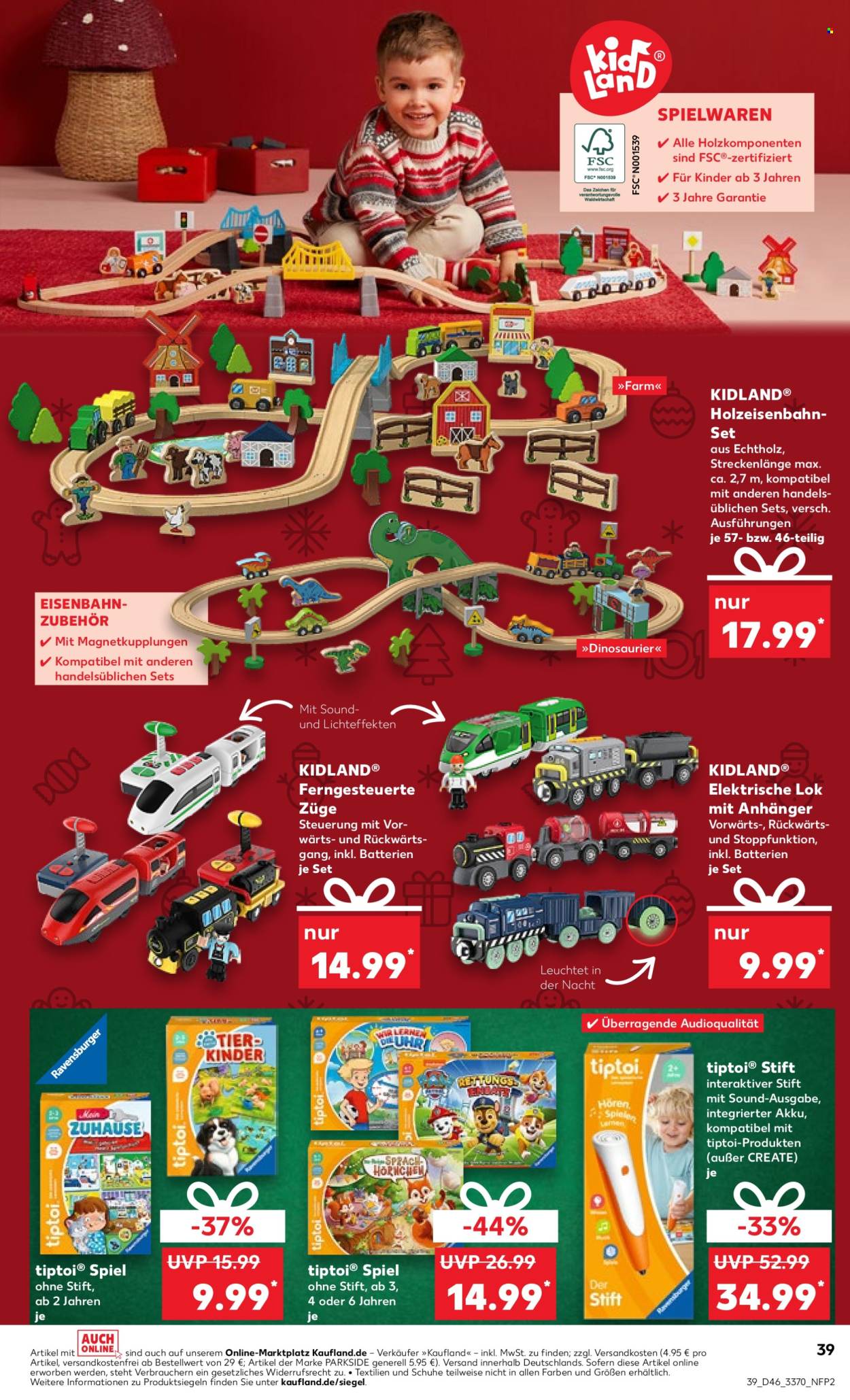 Kaufland Prospekte  - 14.11.2024 - 20.11.2024. Seite 39