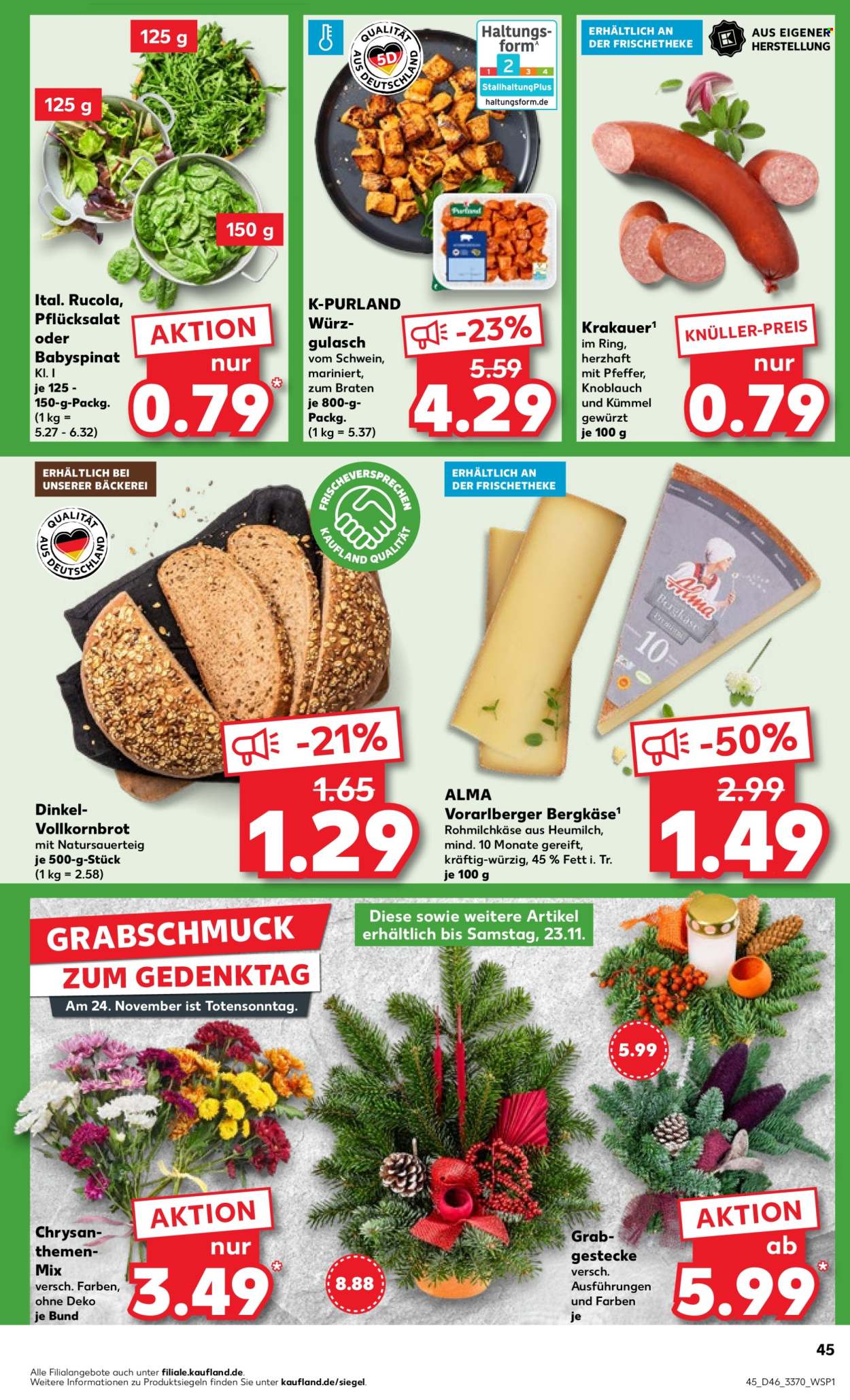 Kaufland Prospekte  - 14.11.2024 - 20.11.2024. Seite 45