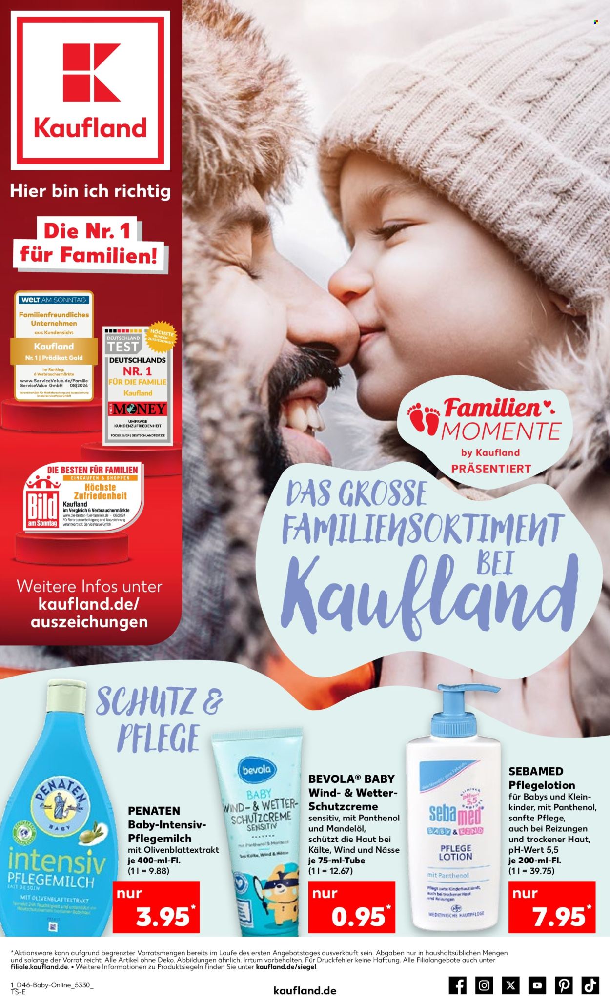 Kaufland Prospekte  - 14.11.2024 - 20.11.2024. Seite 1